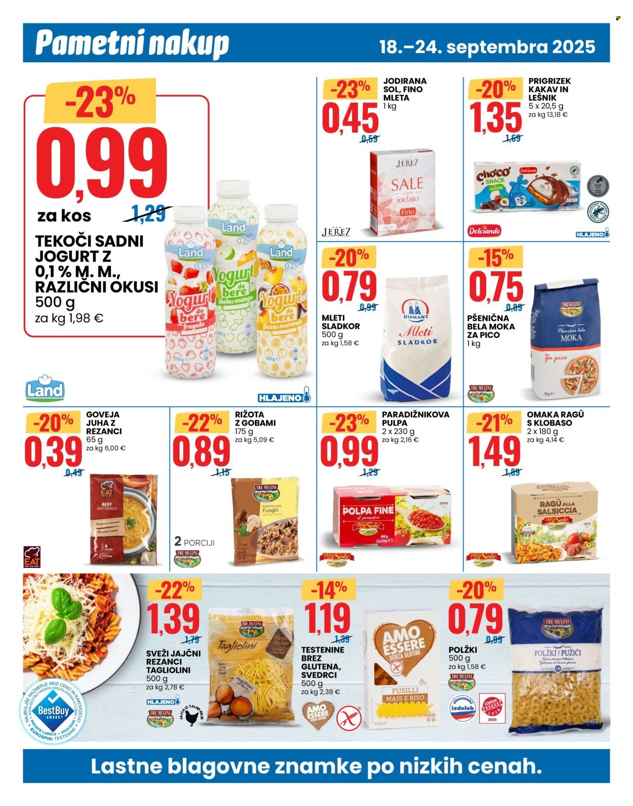 EUROSPIN katalog - UAU! Vse to za le 19,99 € (2025-09-18 - 2025-09-24)