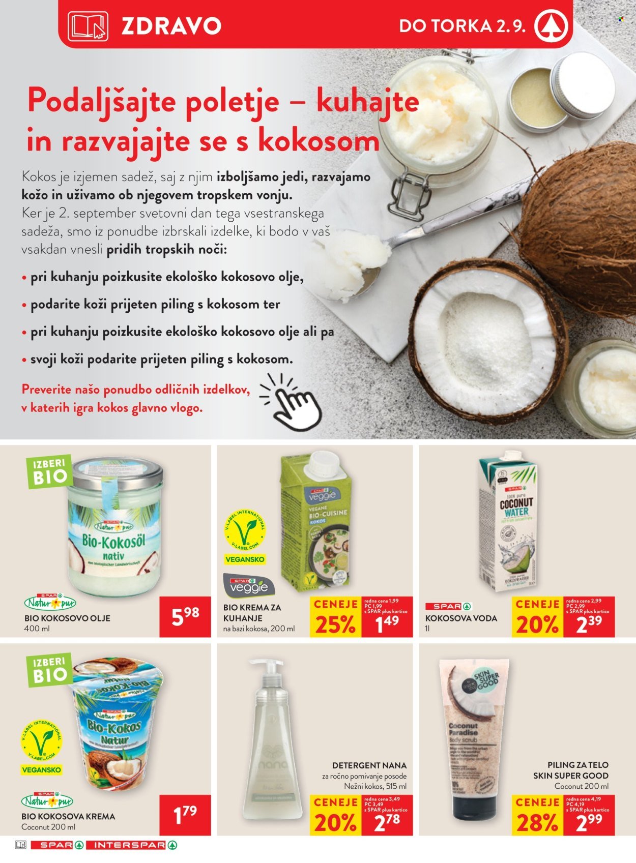 SPAR katalog - Od srede, 27. 8. 2025 (2025-08-27 - 2025-09-09)