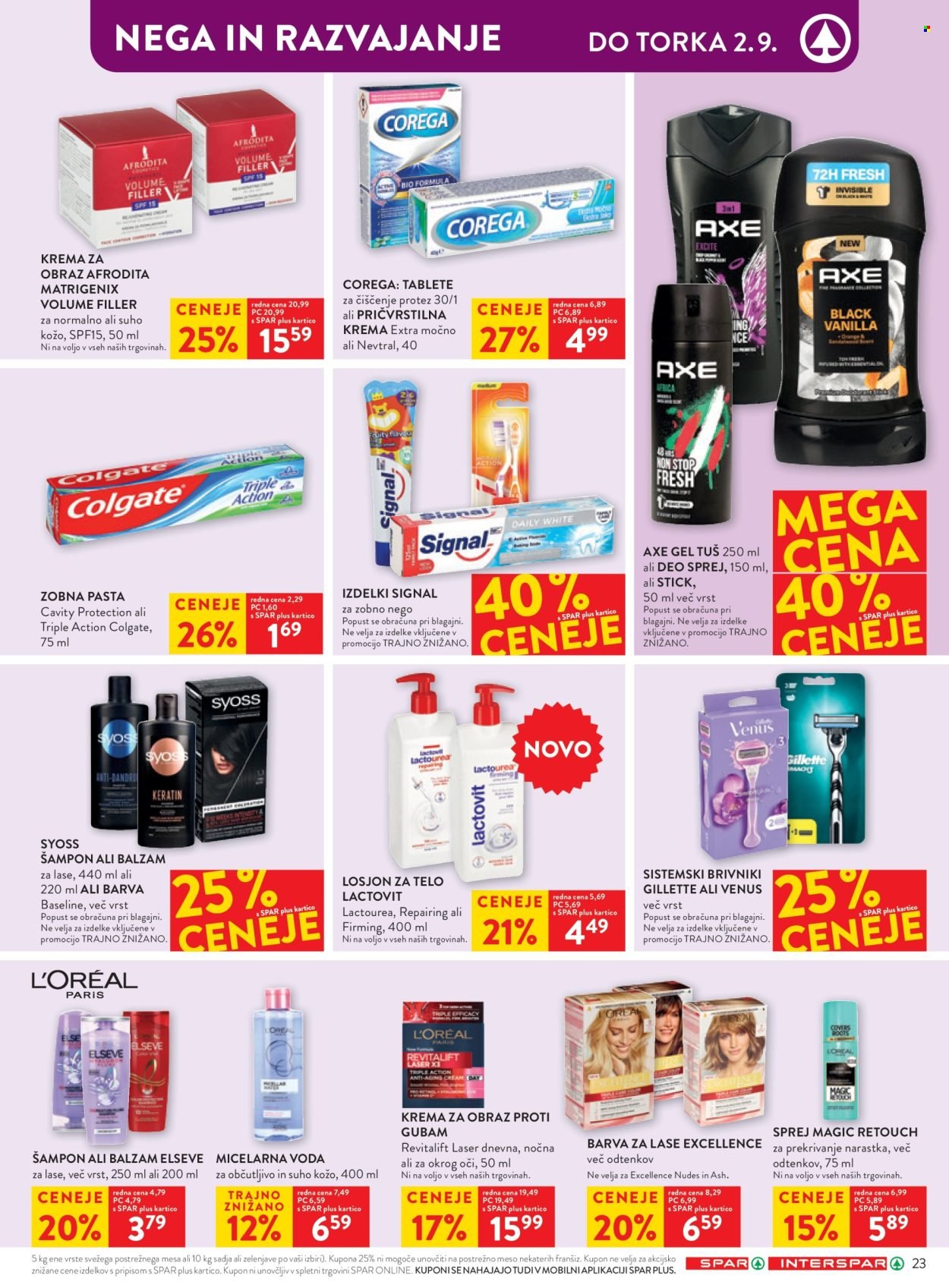 SPAR katalog - Od srede, 27. 8. 2025 (2025-08-27 - 2025-09-09)