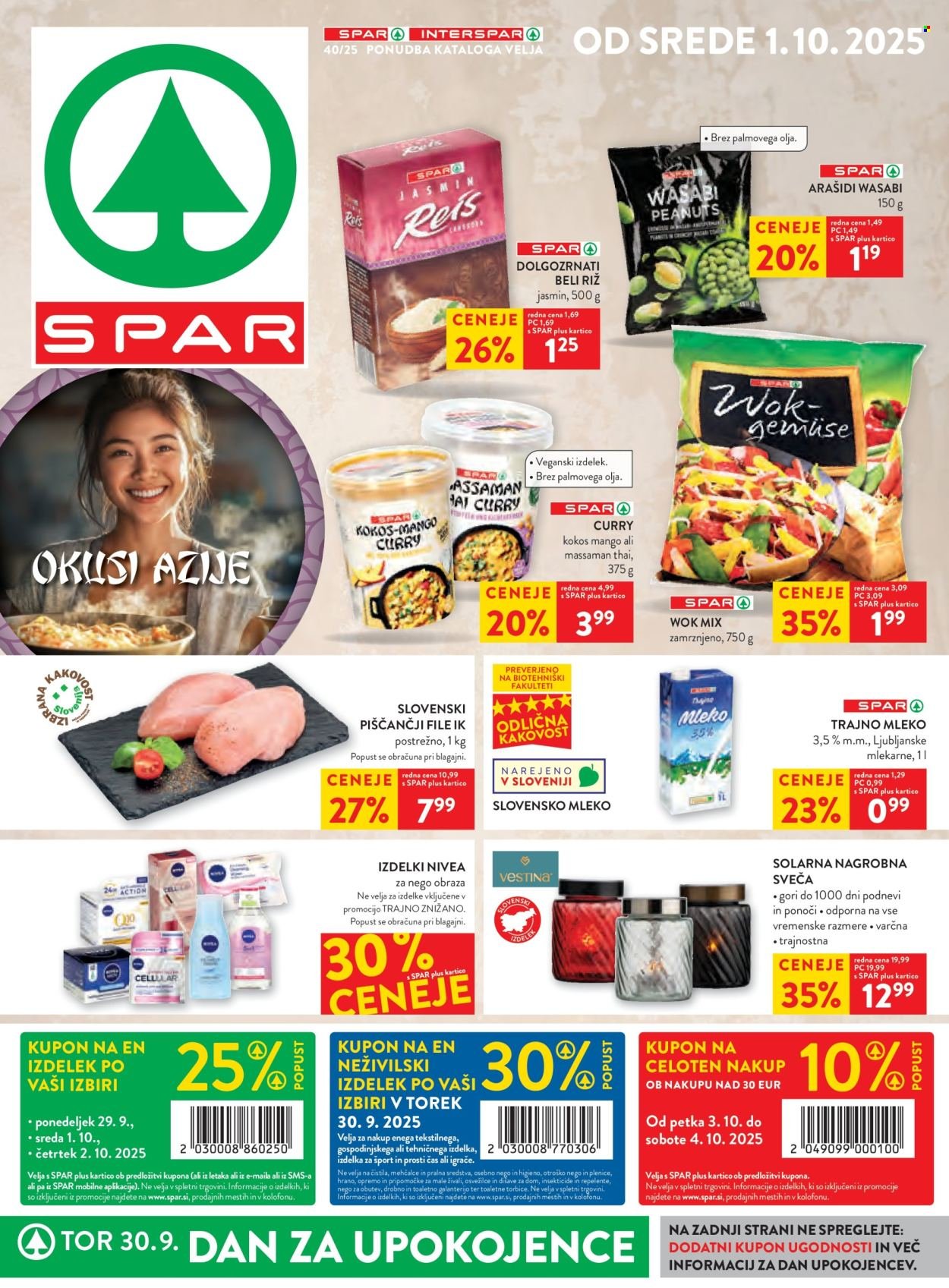 SPAR katalog - Od srede, 1. 10. 2025 (2025-10-01 - 2025-10-14)