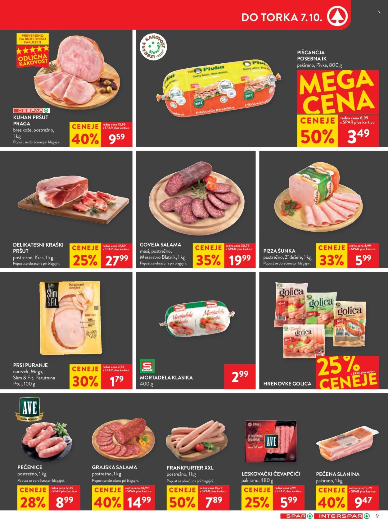 SPAR katalog - Od srede, 1. 10. 2025 (2025-10-01 - 2025-10-14)