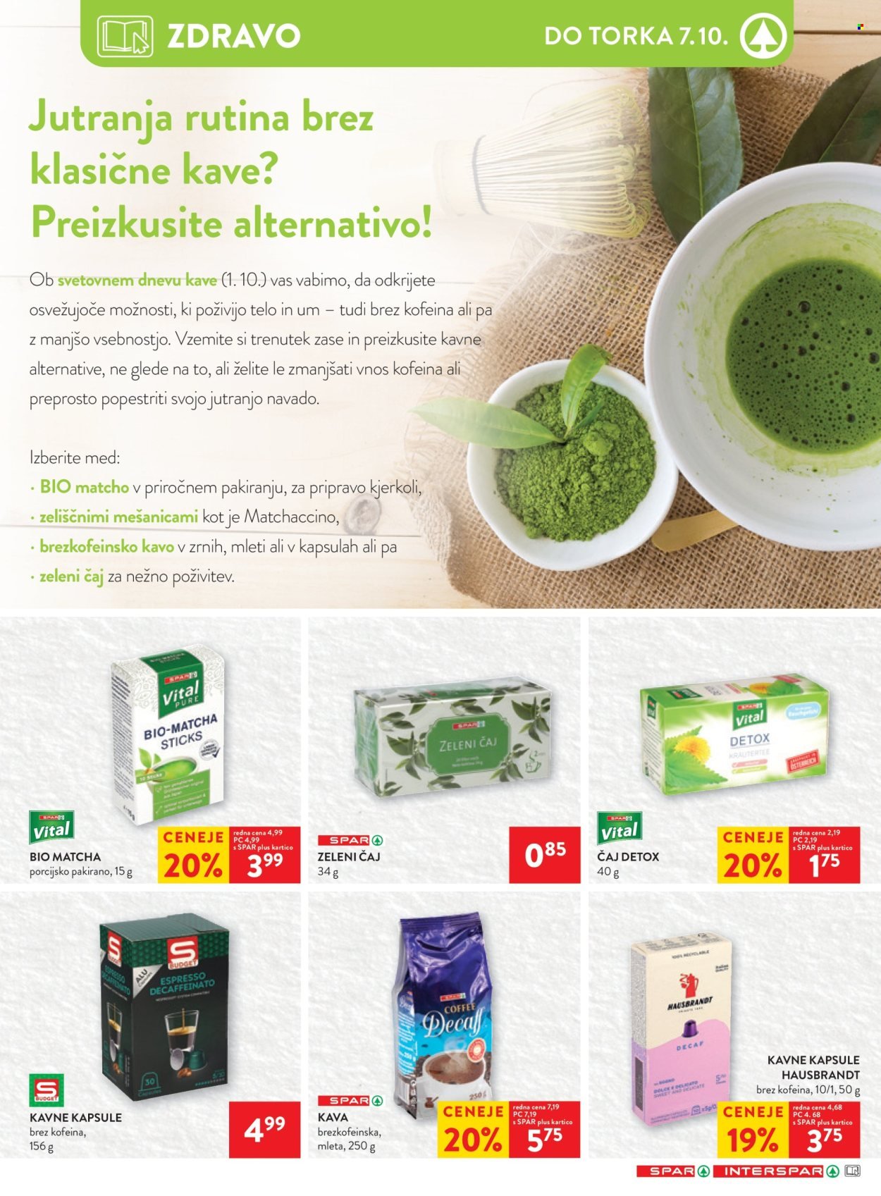 SPAR katalog - Od srede, 1. 10. 2025 (2025-10-01 - 2025-10-14)