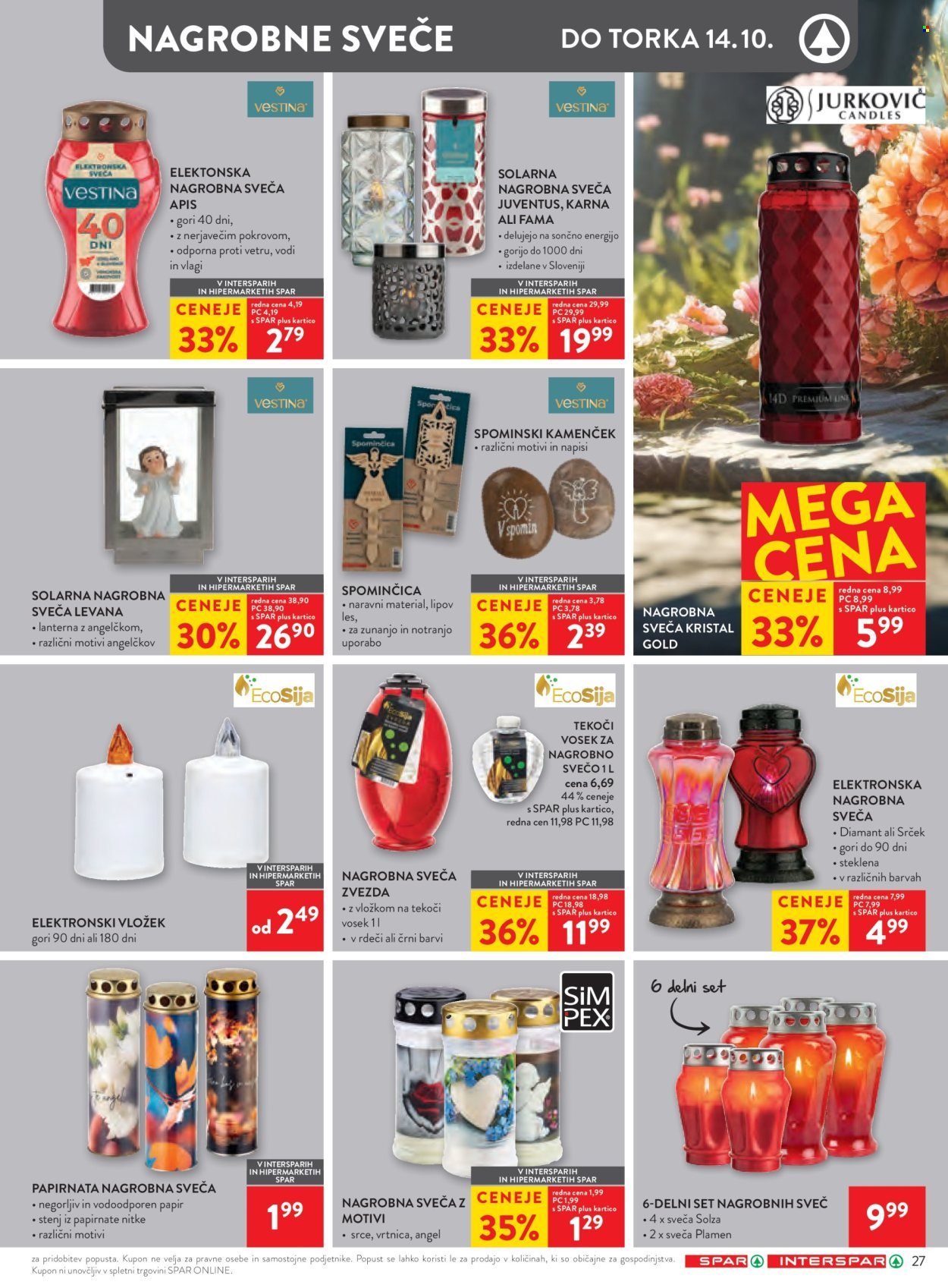 SPAR katalog - Od srede, 1. 10. 2025 (2025-10-01 - 2025-10-14)