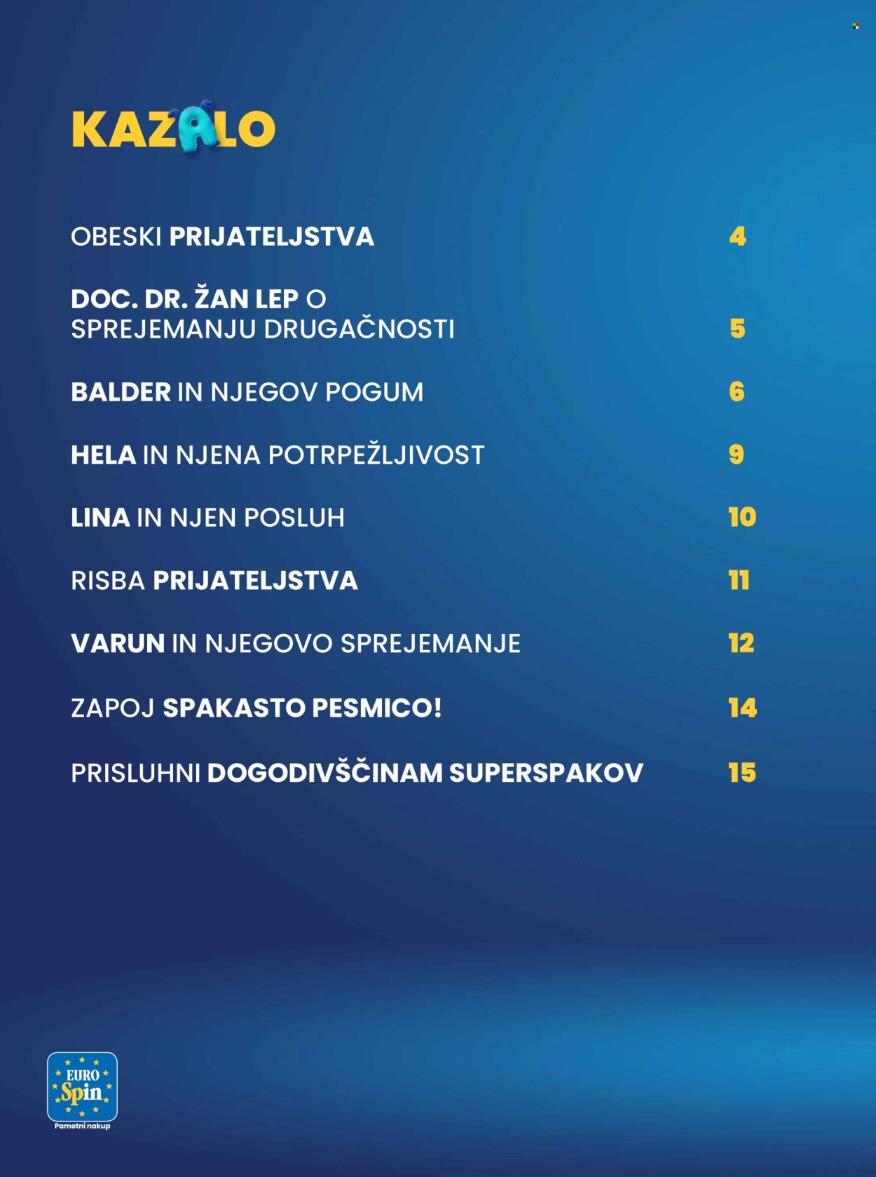 EUROSPIN katalog - Brošura Superspaki - Eurospinova dobrodelna akcija (2026-04-09 - 2026-04-15)