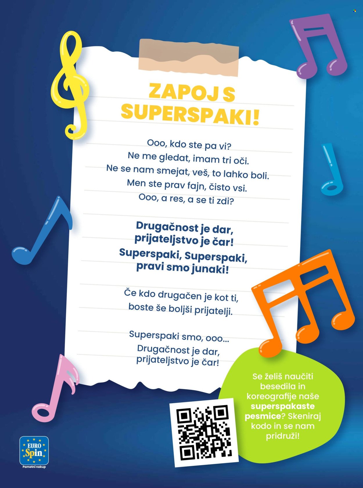 EUROSPIN katalog - Brošura Superspaki - Eurospinova dobrodelna akcija (2026-04-09 - 2026-04-15)