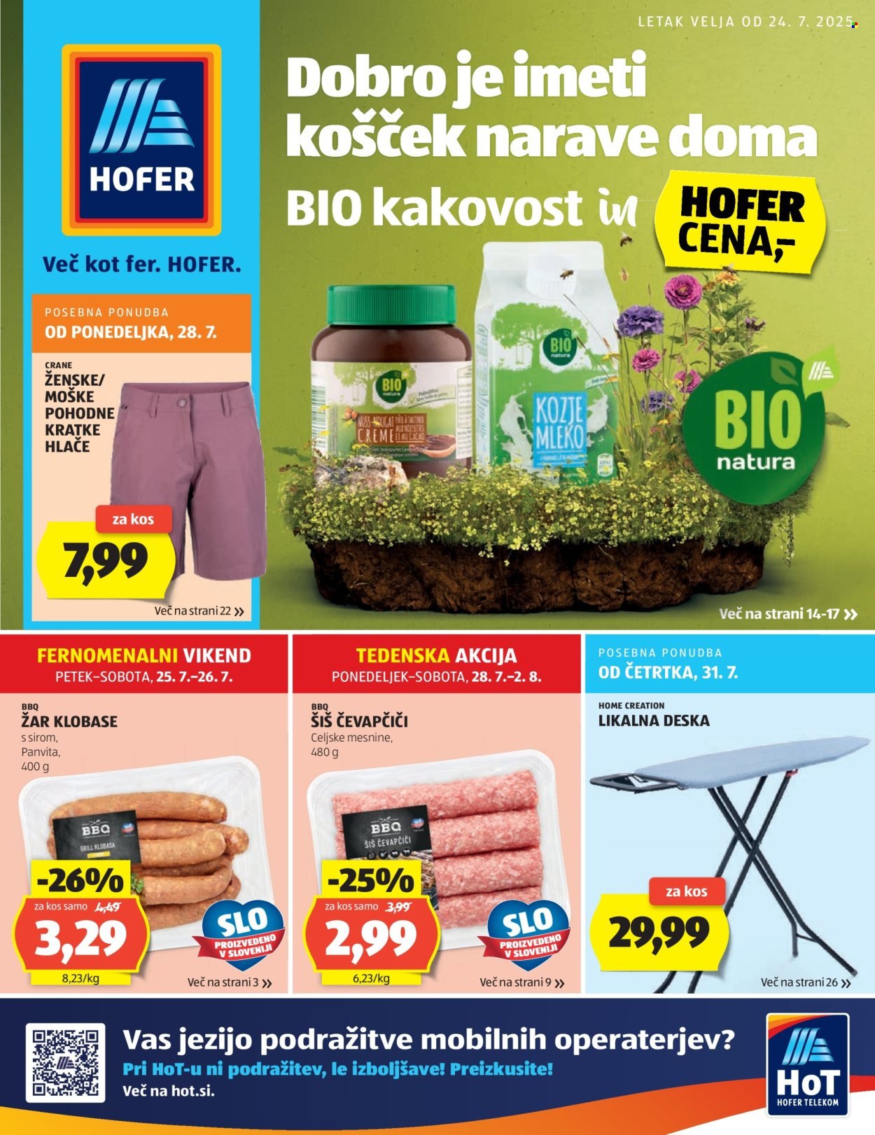 HOFER katalog - Od ponedeljek, 28. 7. 2025 (2025-07-28 - 2025-08-02)