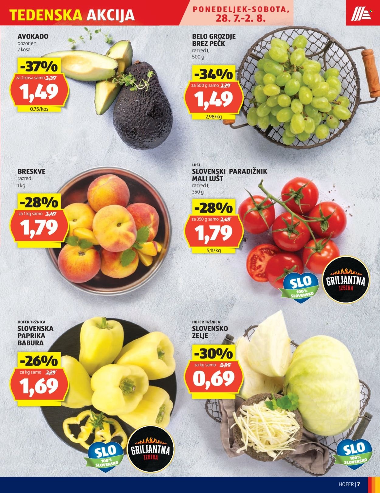 HOFER katalog - Od ponedeljek, 28. 7. 2025 (2025-07-28 - 2025-08-02)