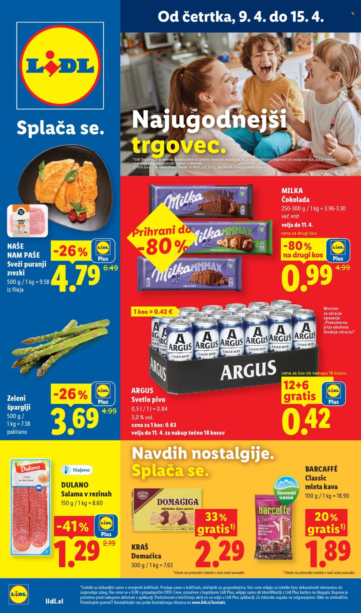 LIDL katalog - Od četrtka, 9. 4. 2026 (2026-04-09 - 2026-04-15)