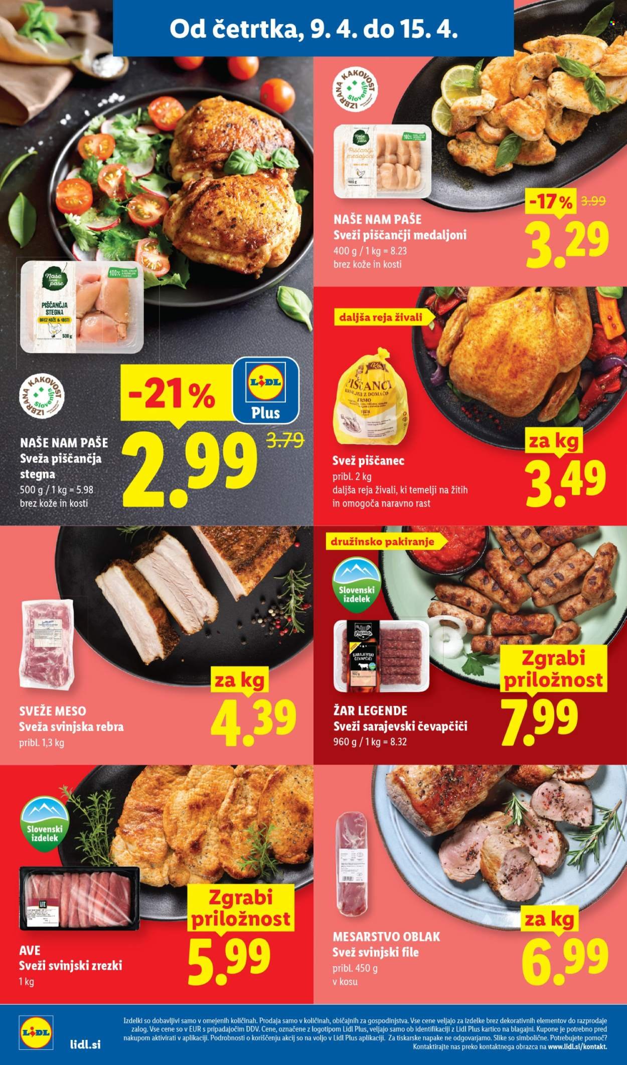 LIDL katalog - Od četrtka, 9. 4. 2026 (2026-04-09 - 2026-04-15)