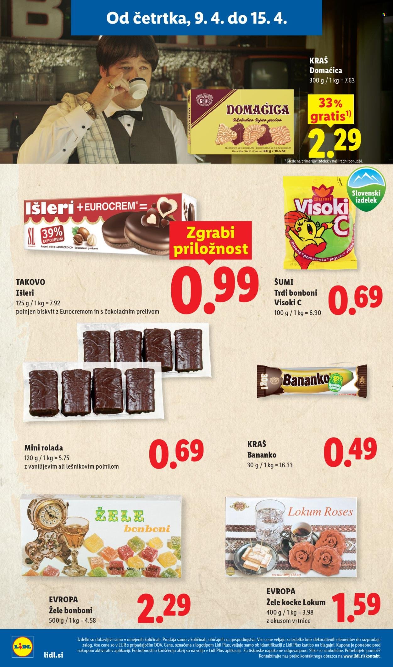 LIDL katalog - Od četrtka, 9. 4. 2026 (2026-04-09 - 2026-04-15)