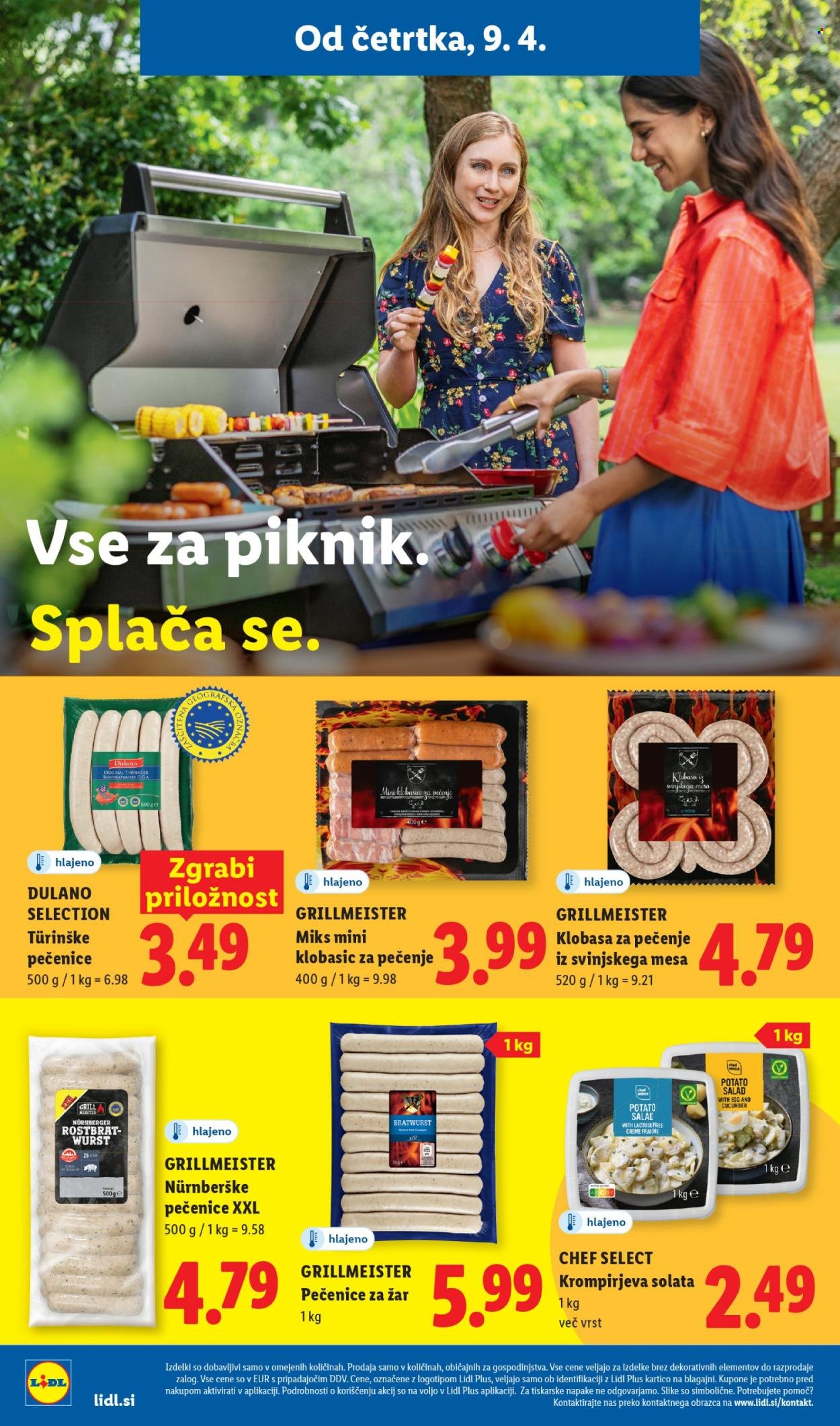 LIDL katalog - Od četrtka, 9. 4. 2026 (2026-04-09 - 2026-04-15)