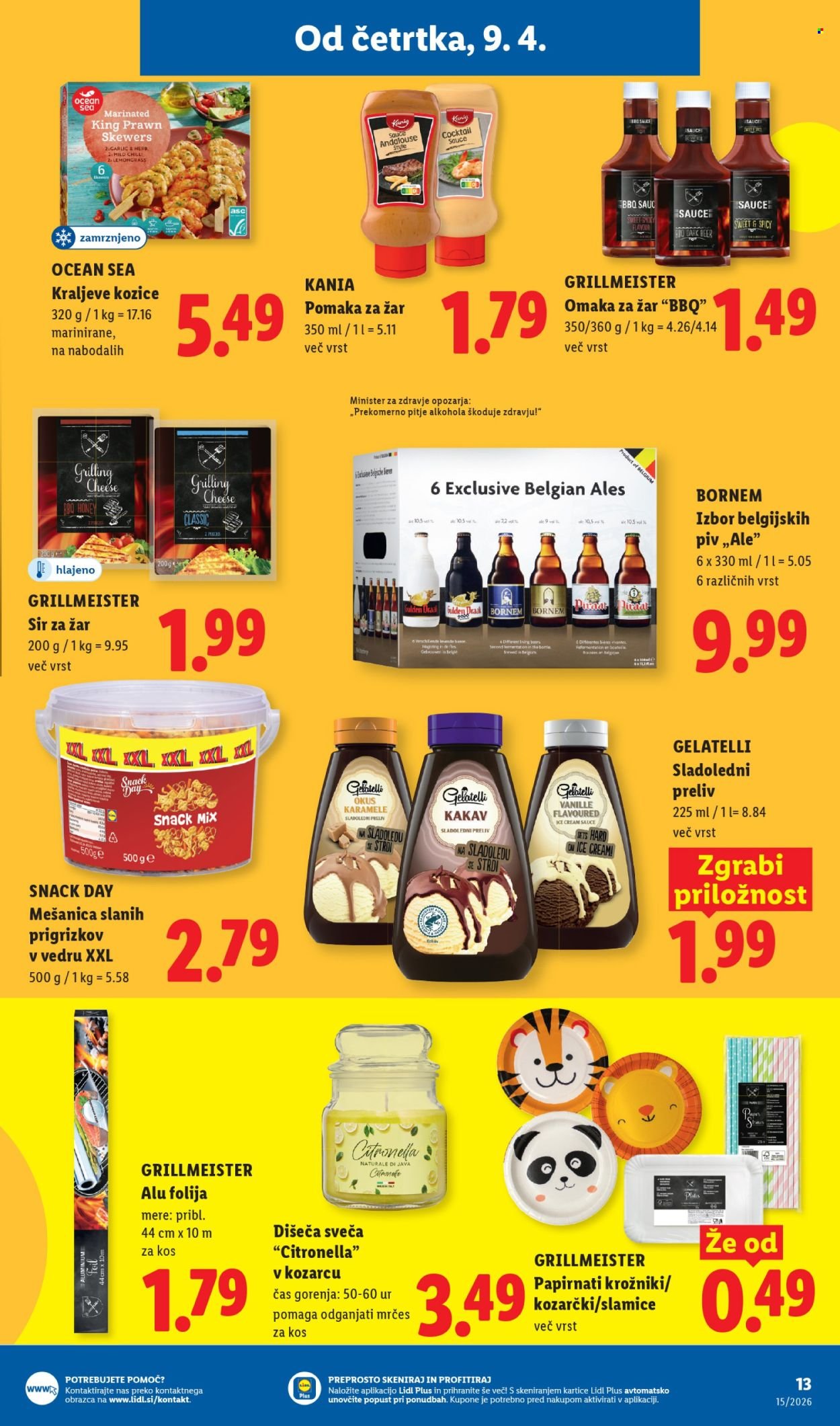 LIDL katalog - Od četrtka, 9. 4. 2026 (2026-04-09 - 2026-04-15)