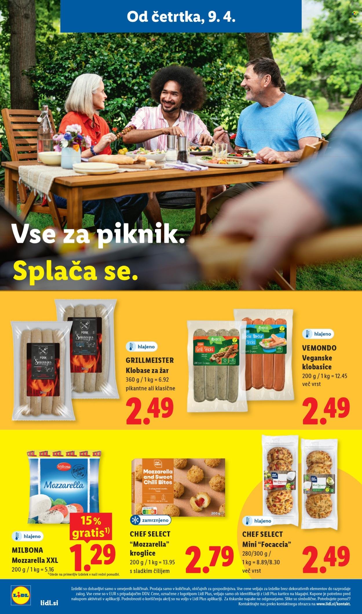 LIDL katalog - Od četrtka, 9. 4. 2026 (2026-04-09 - 2026-04-15)