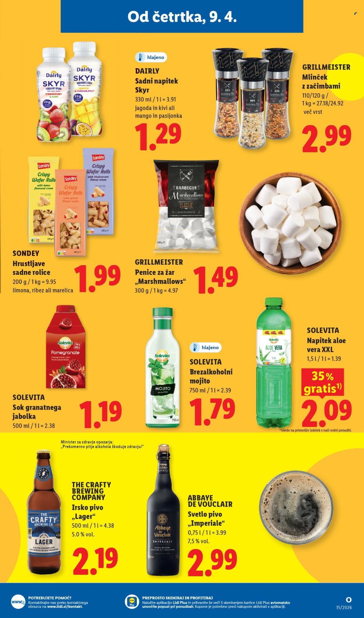 LIDL katalog - Od četrtka, 9. 4. 2026 (2026-04-09 - 2026-04-15)