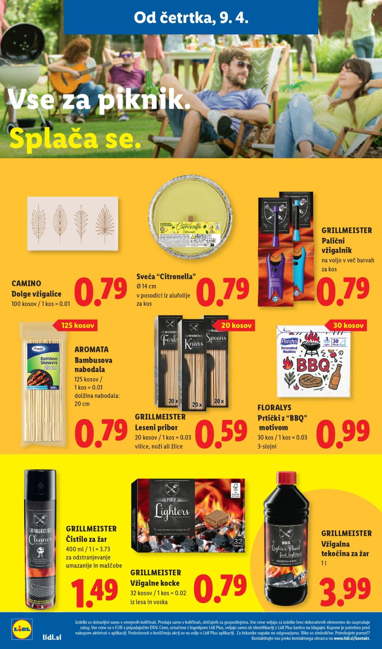 LIDL katalog - Od četrtka, 9. 4. 2026 (2026-04-09 - 2026-04-15)