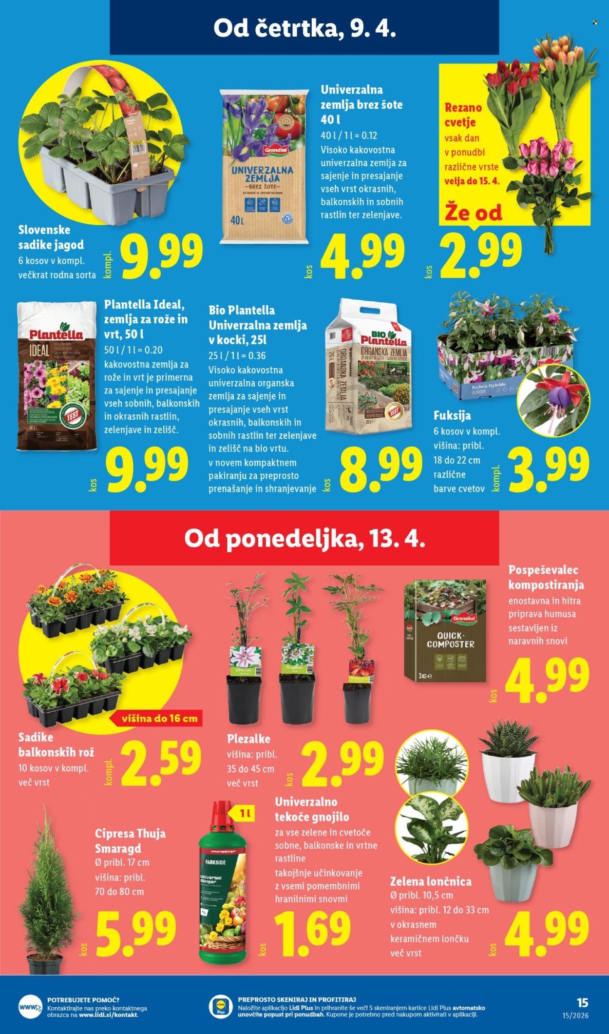 LIDL katalog - Od četrtka, 9. 4. 2026 (2026-04-09 - 2026-04-15)