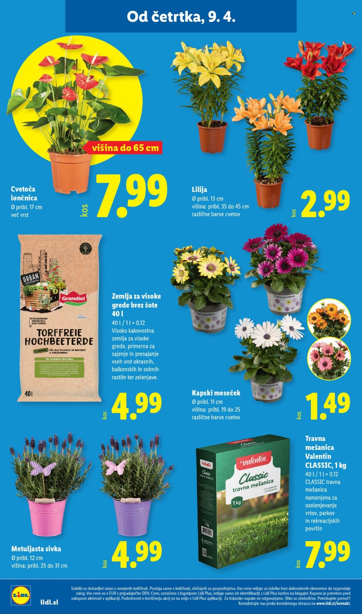 LIDL katalog - Od četrtka, 9. 4. 2026 (2026-04-09 - 2026-04-15)