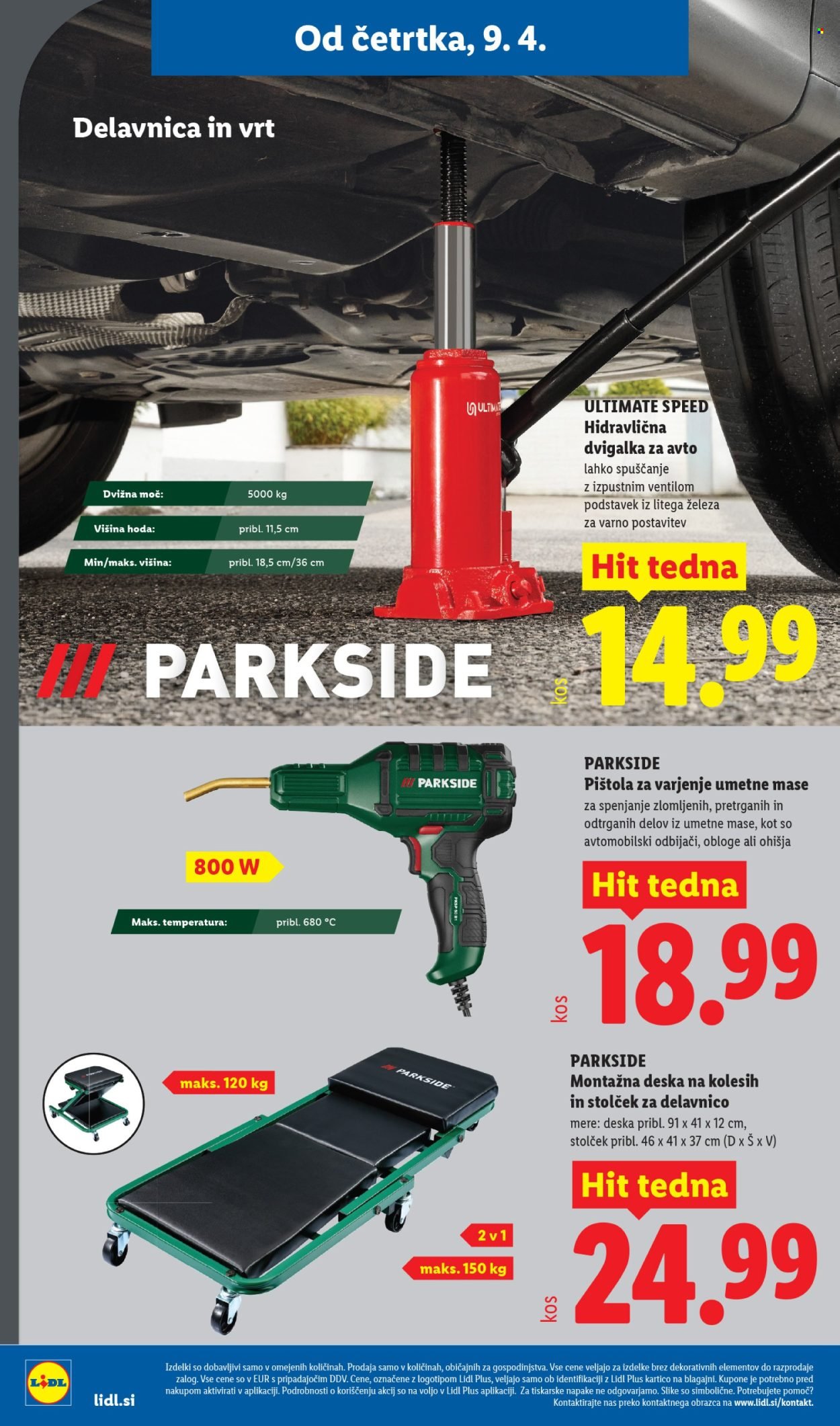 LIDL katalog - Od četrtka, 9. 4. 2026 (2026-04-09 - 2026-04-15)