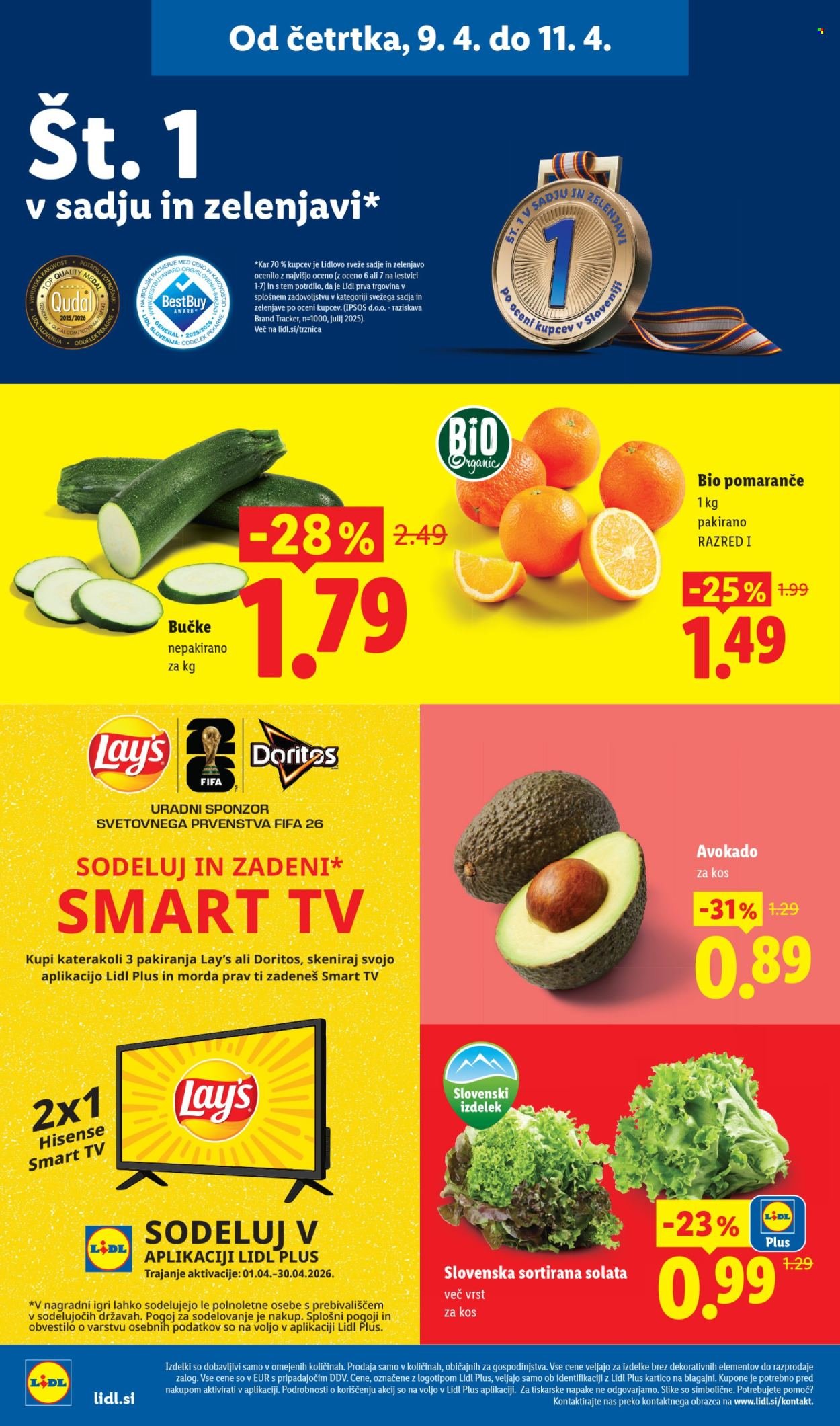 LIDL katalog - Od četrtka, 9. 4. 2026 (2026-04-09 - 2026-04-15)