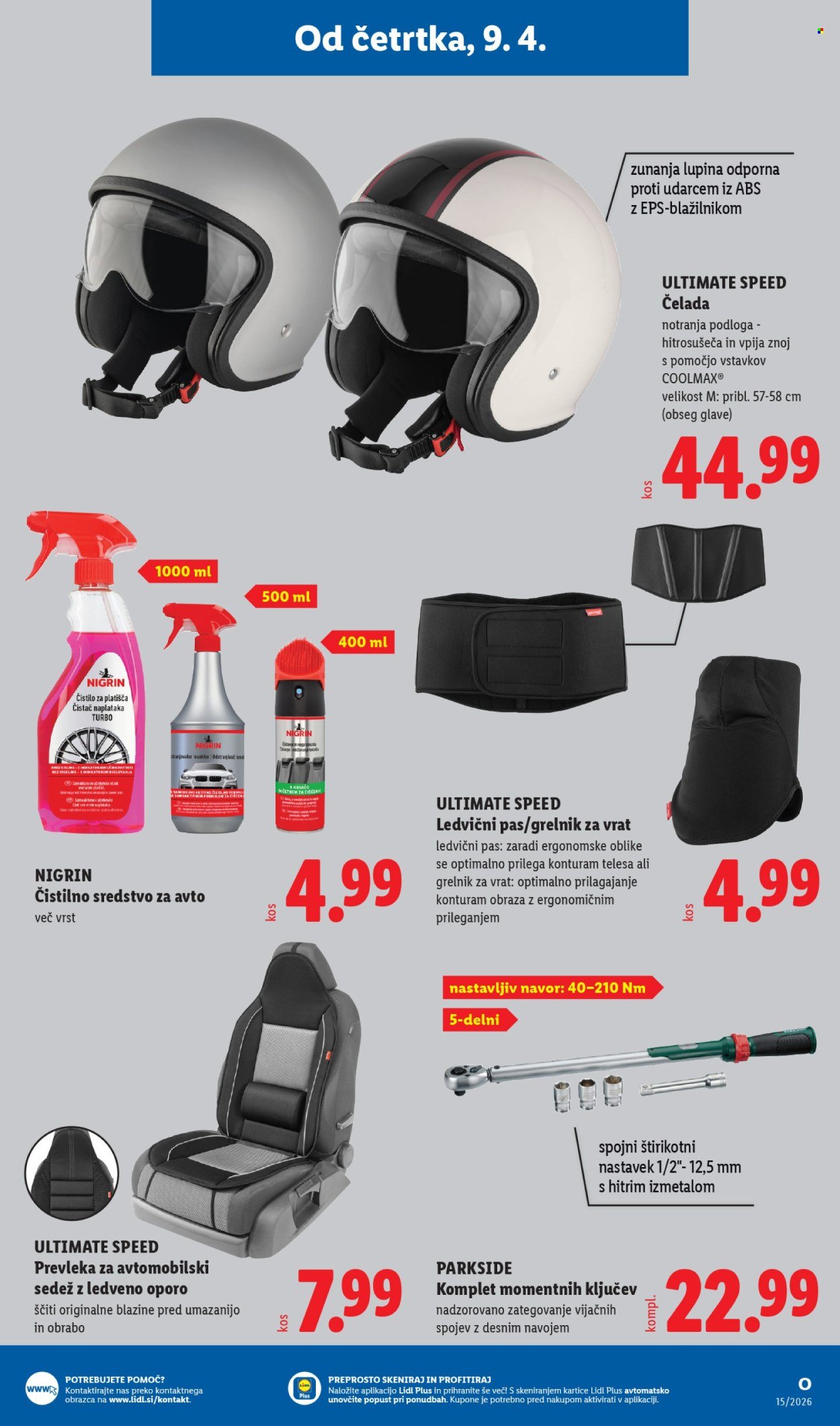 LIDL katalog - Od četrtka, 9. 4. 2026 (2026-04-09 - 2026-04-15)