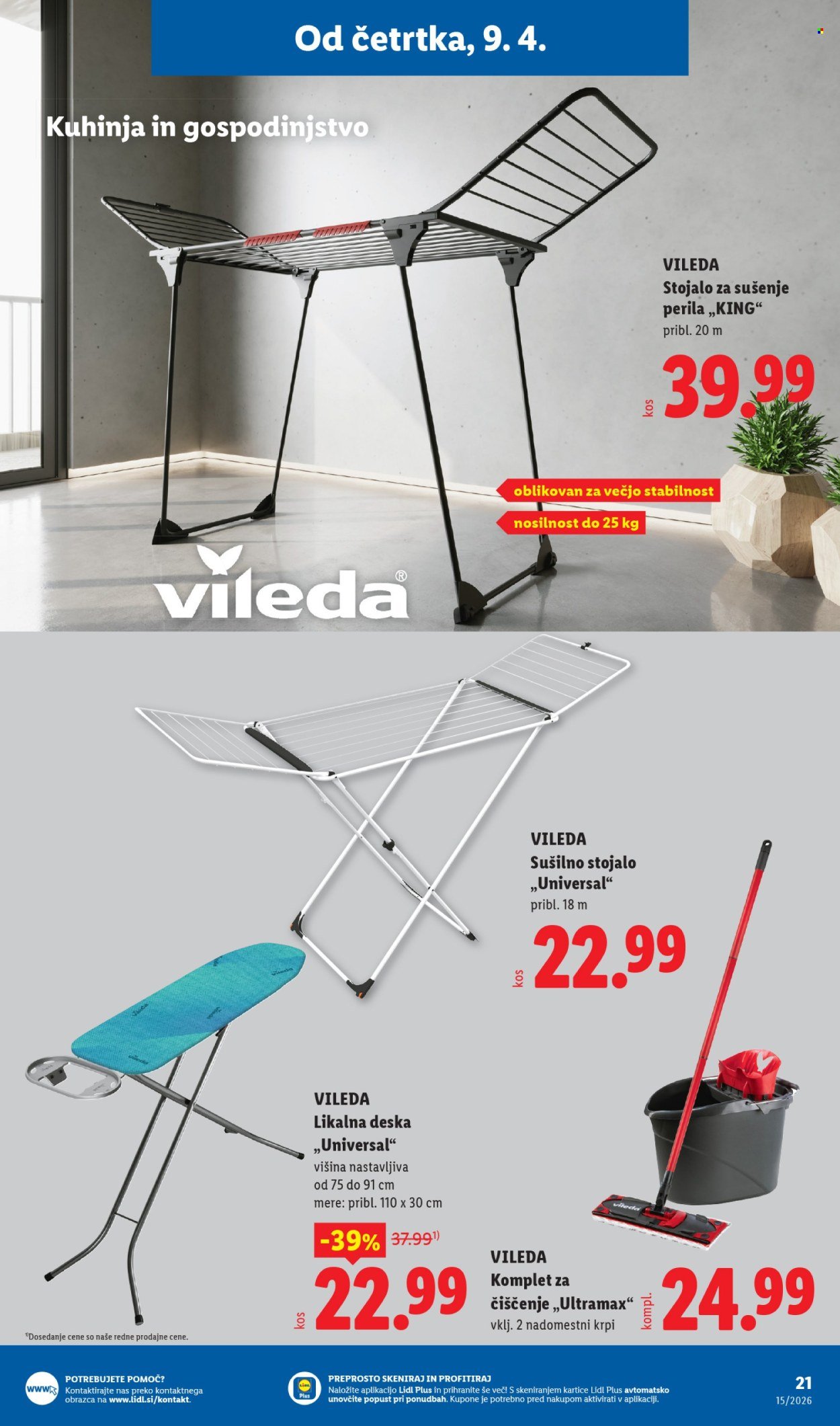 LIDL katalog - Od četrtka, 9. 4. 2026 (2026-04-09 - 2026-04-15)