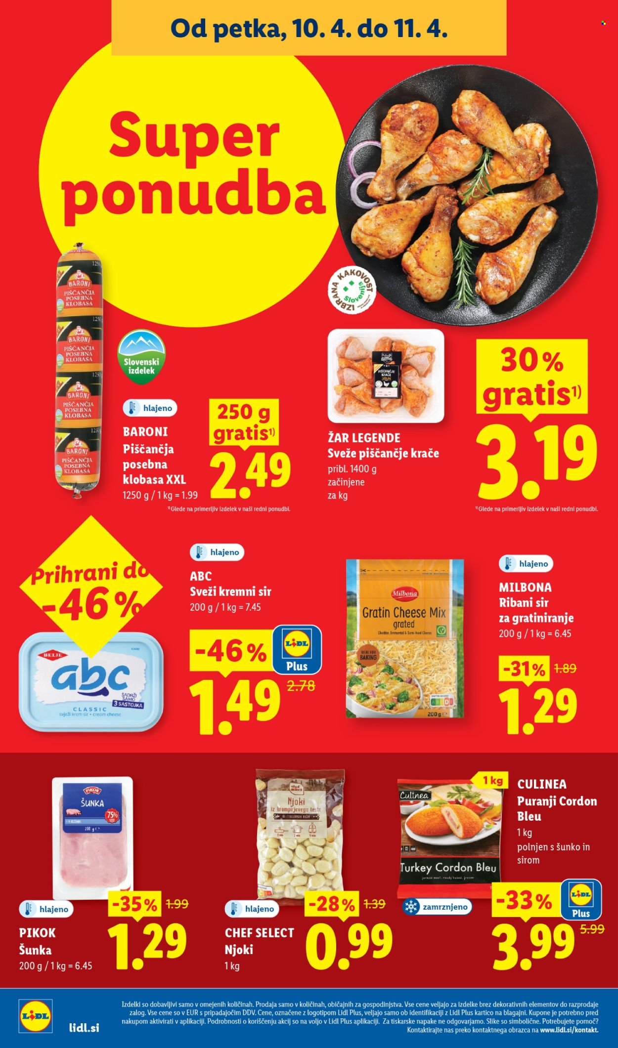 LIDL katalog - Od četrtka, 9. 4. 2026 (2026-04-09 - 2026-04-15)
