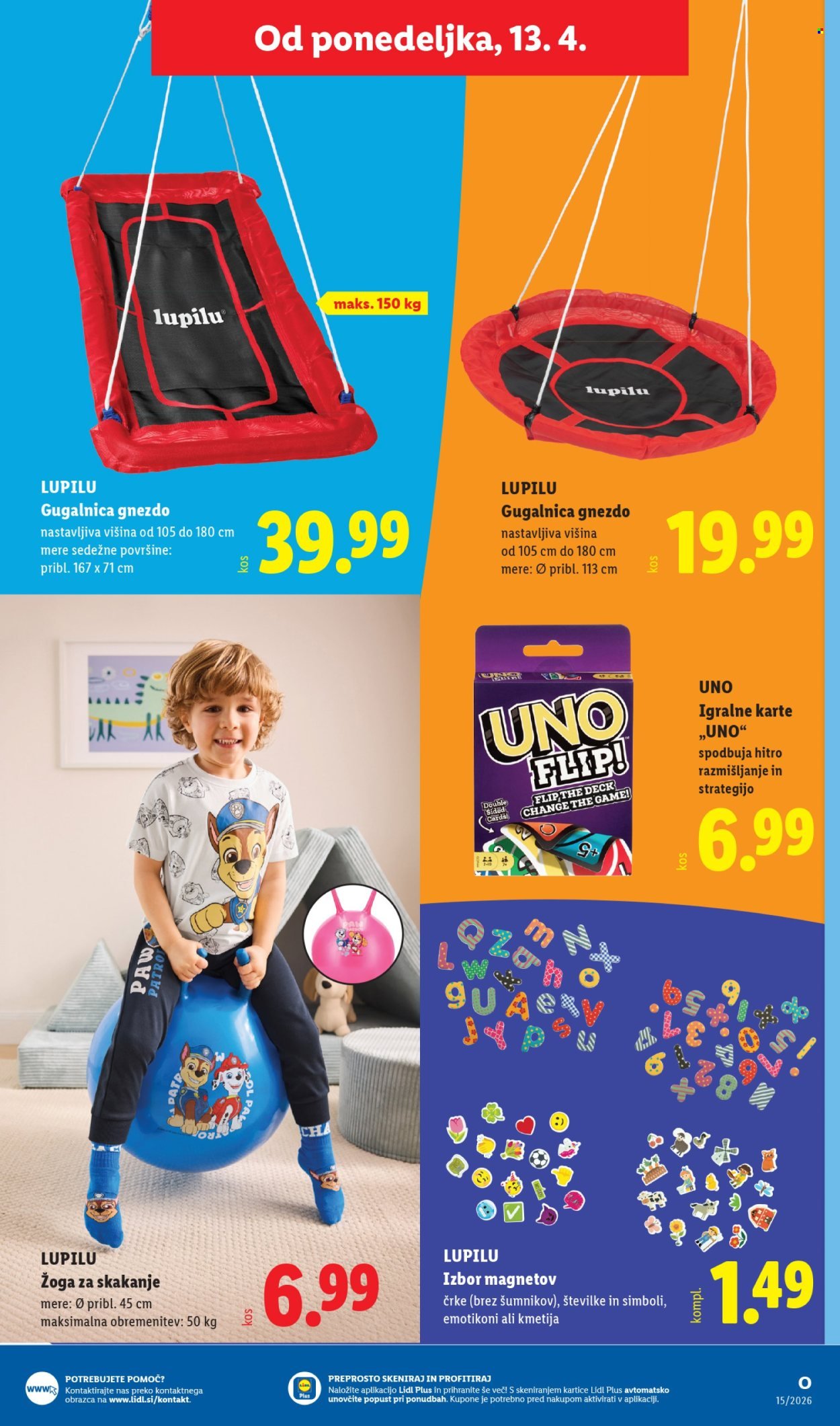 LIDL katalog - Od četrtka, 9. 4. 2026 (2026-04-09 - 2026-04-15)