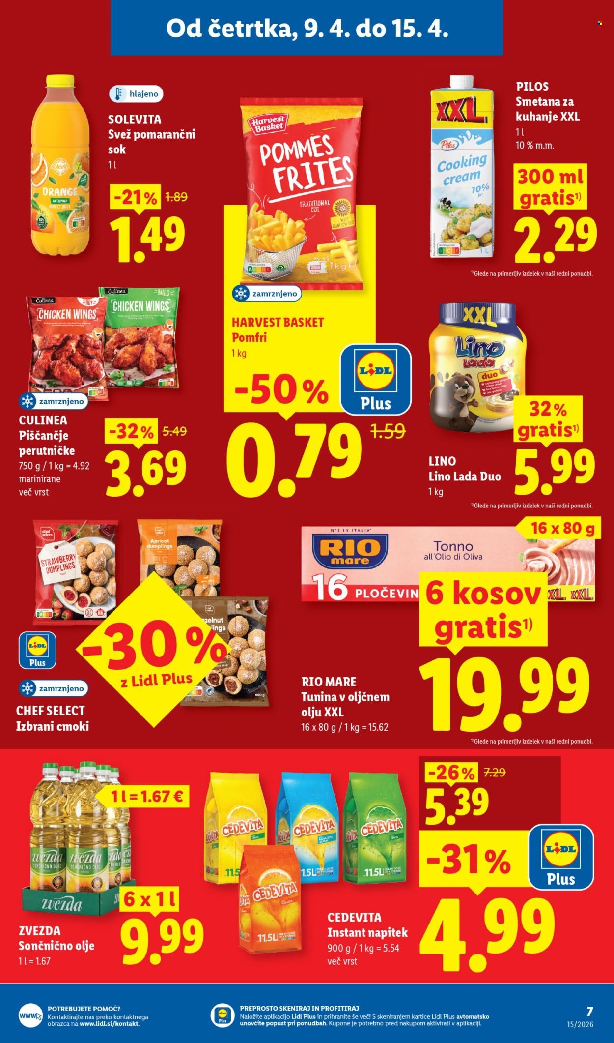 LIDL katalog - Od četrtka, 9. 4. 2026 (2026-04-09 - 2026-04-15)