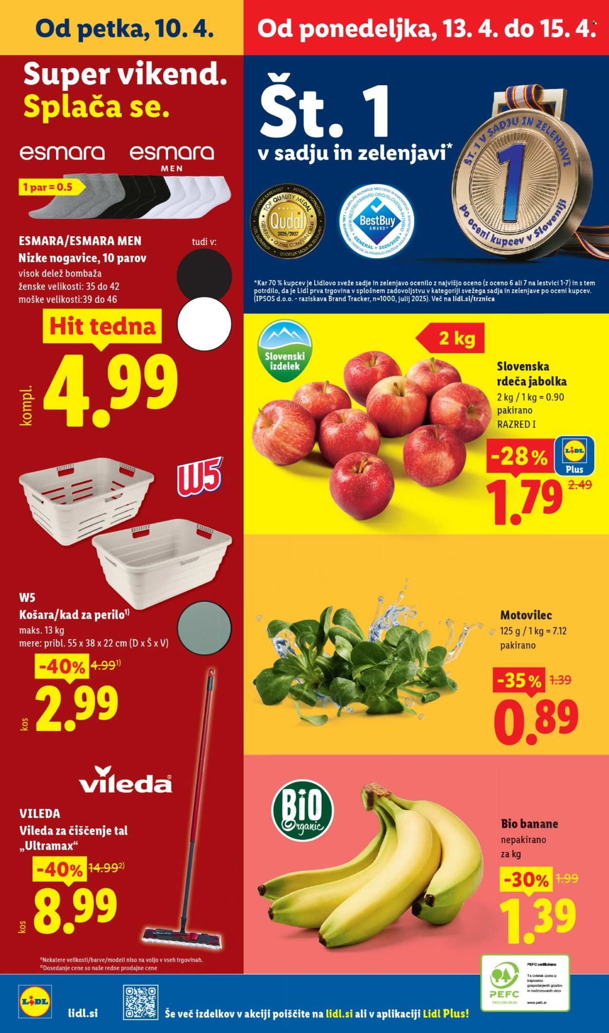 LIDL katalog - Od četrtka, 9. 4. 2026 (2026-04-09 - 2026-04-15)