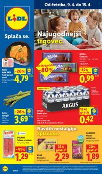 LIDL katalog - Od četrtka, 9. 4. 2026 (2026-04-09 - 2026-04-15)