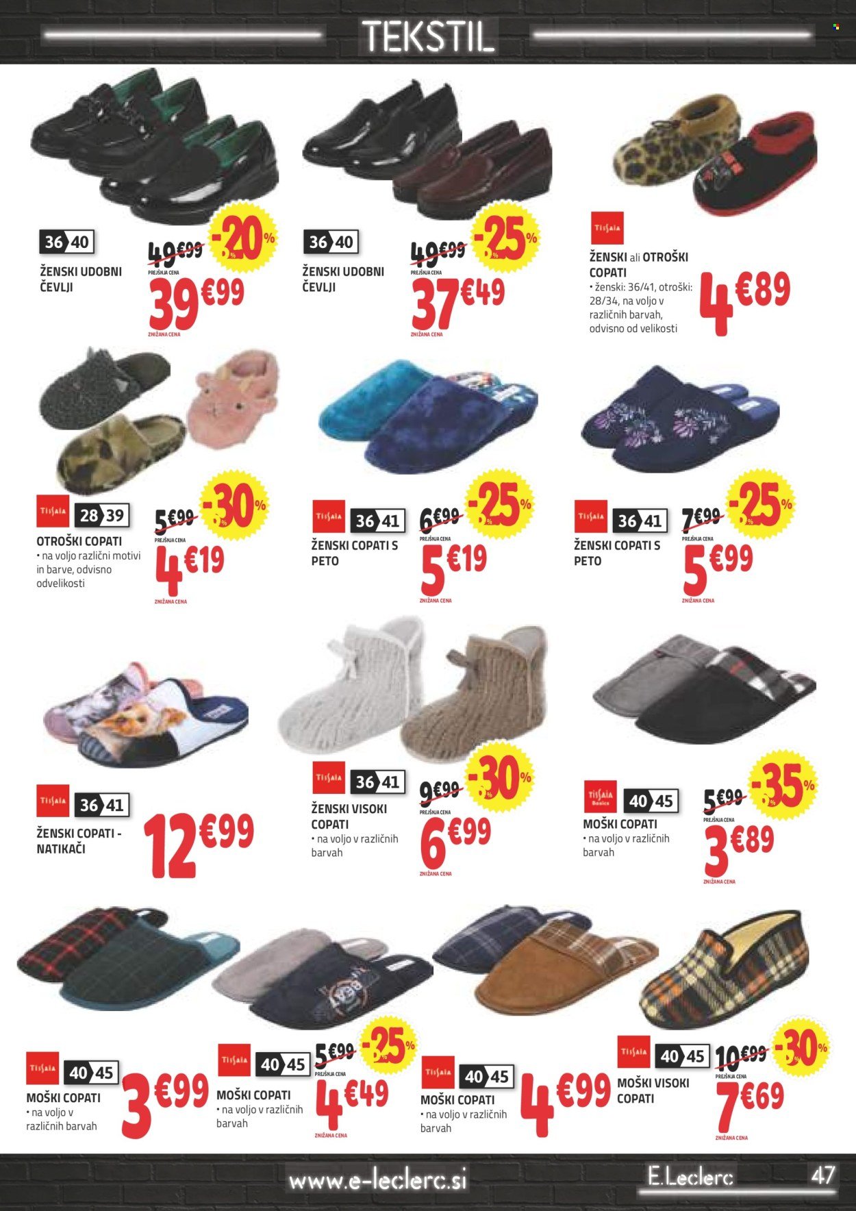 E.LECLERC katalog - Katalog E.Leclerc Tekstil (2025-11-12 - 2025-11-22)