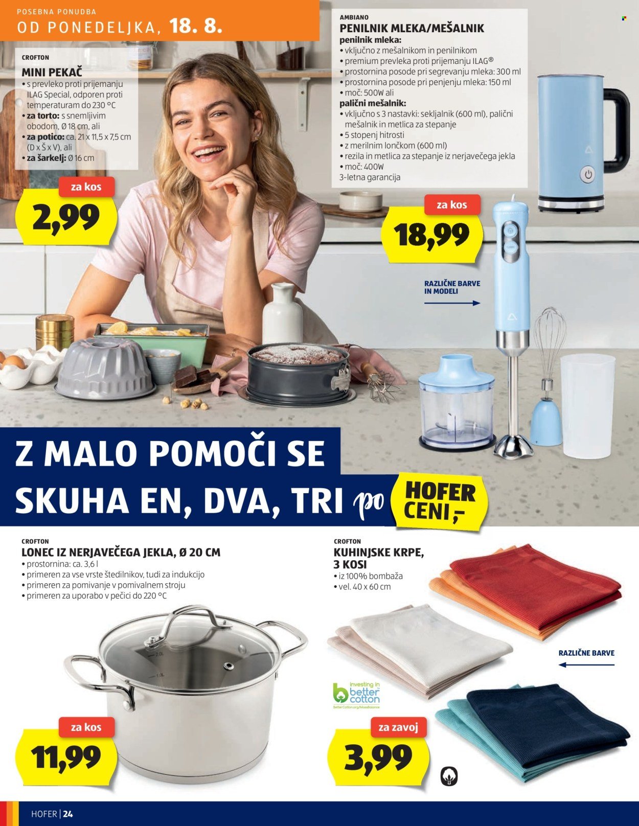 HOFER katalog - Od četrtka, 14. 8. 2025 (2025-08-14 - 2025-08-23)