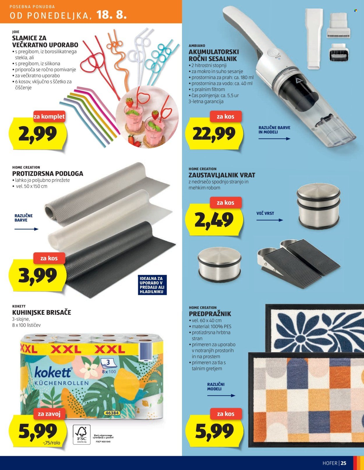 HOFER katalog - Od četrtka, 14. 8. 2025 (2025-08-14 - 2025-08-23)