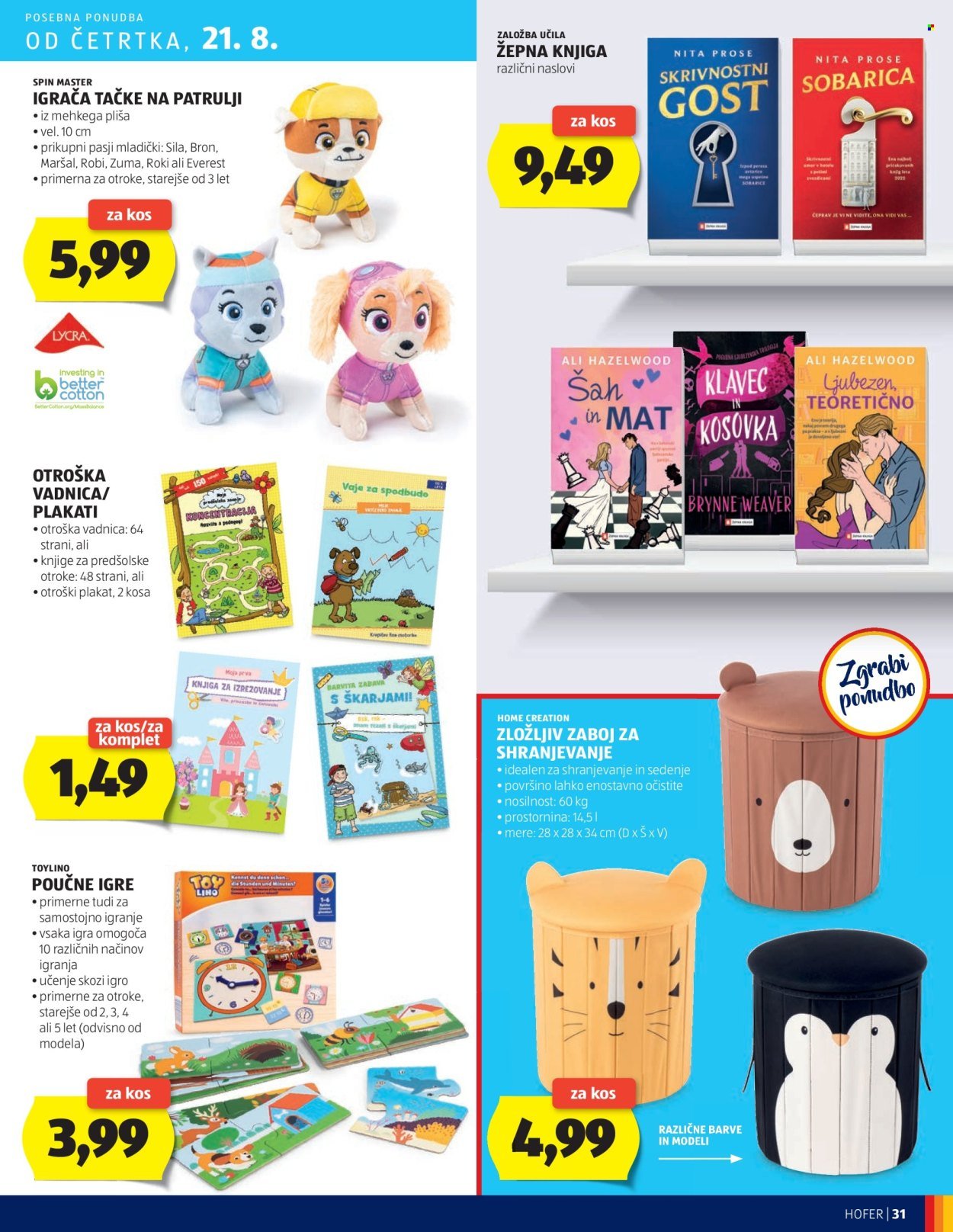 HOFER katalog - Od četrtka, 14. 8. 2025 (2025-08-14 - 2025-08-23)