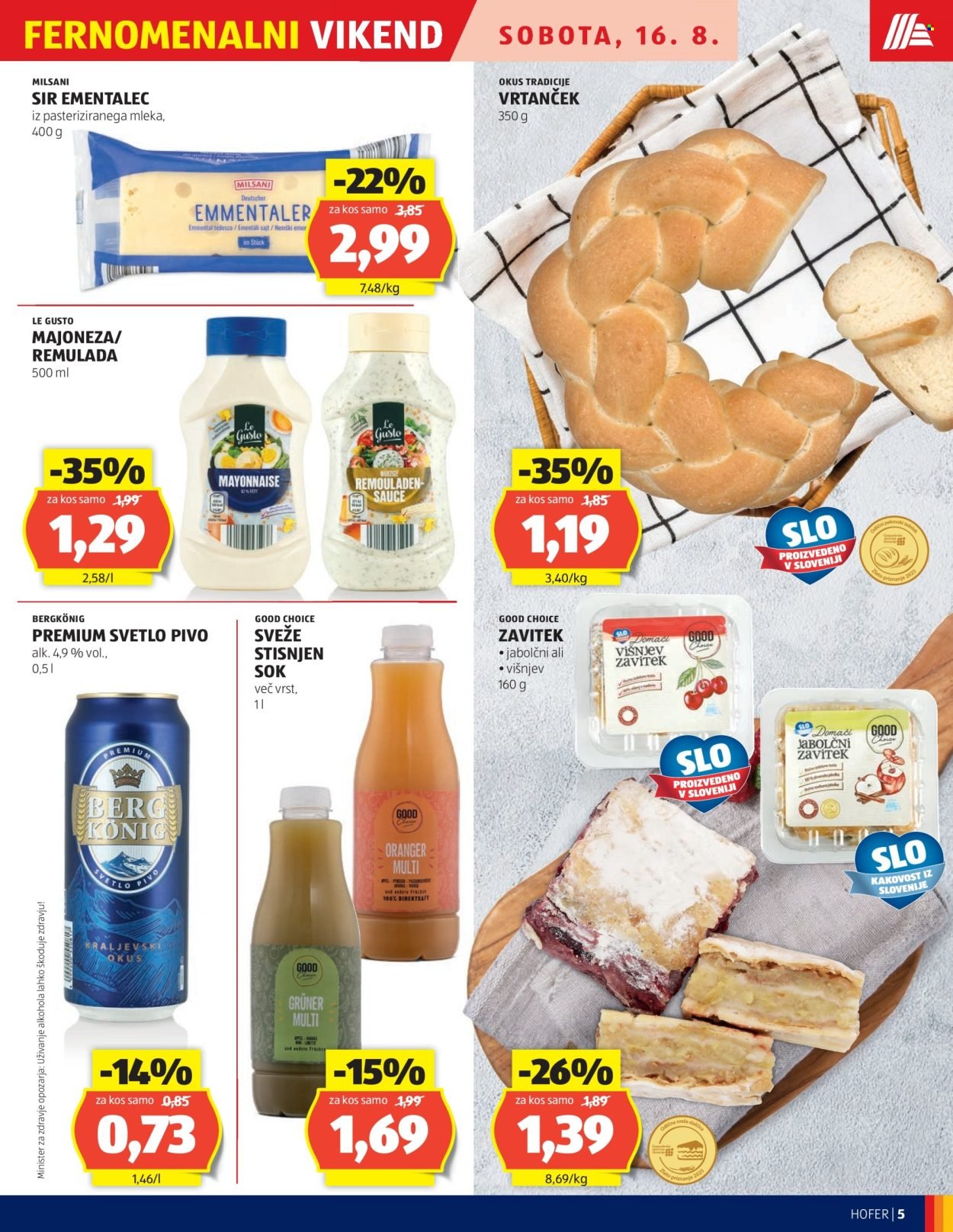 HOFER katalog - Od četrtka, 14. 8. 2025 (2025-08-14 - 2025-08-23)