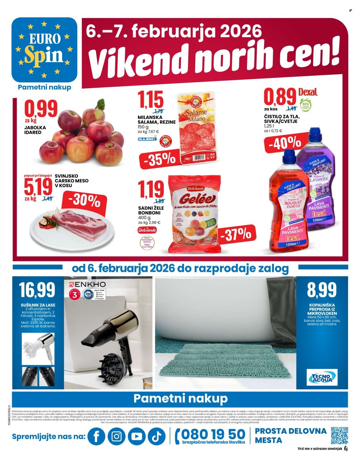 EUROSPIN katalog - Štekamo pametni nakup (2026-02-05 - 2026-02-11)