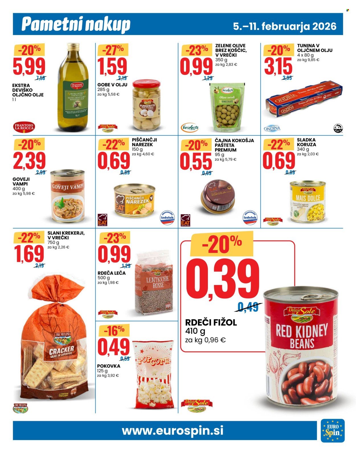 EUROSPIN katalog - Štekamo pametni nakup (2026-02-05 - 2026-02-11)