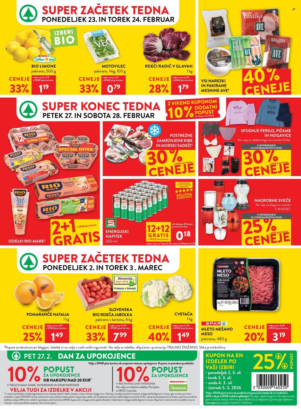 SPAR katalog - Od srede, 25. 2. 2026 (2026-02-25 - 2026-03-10)
