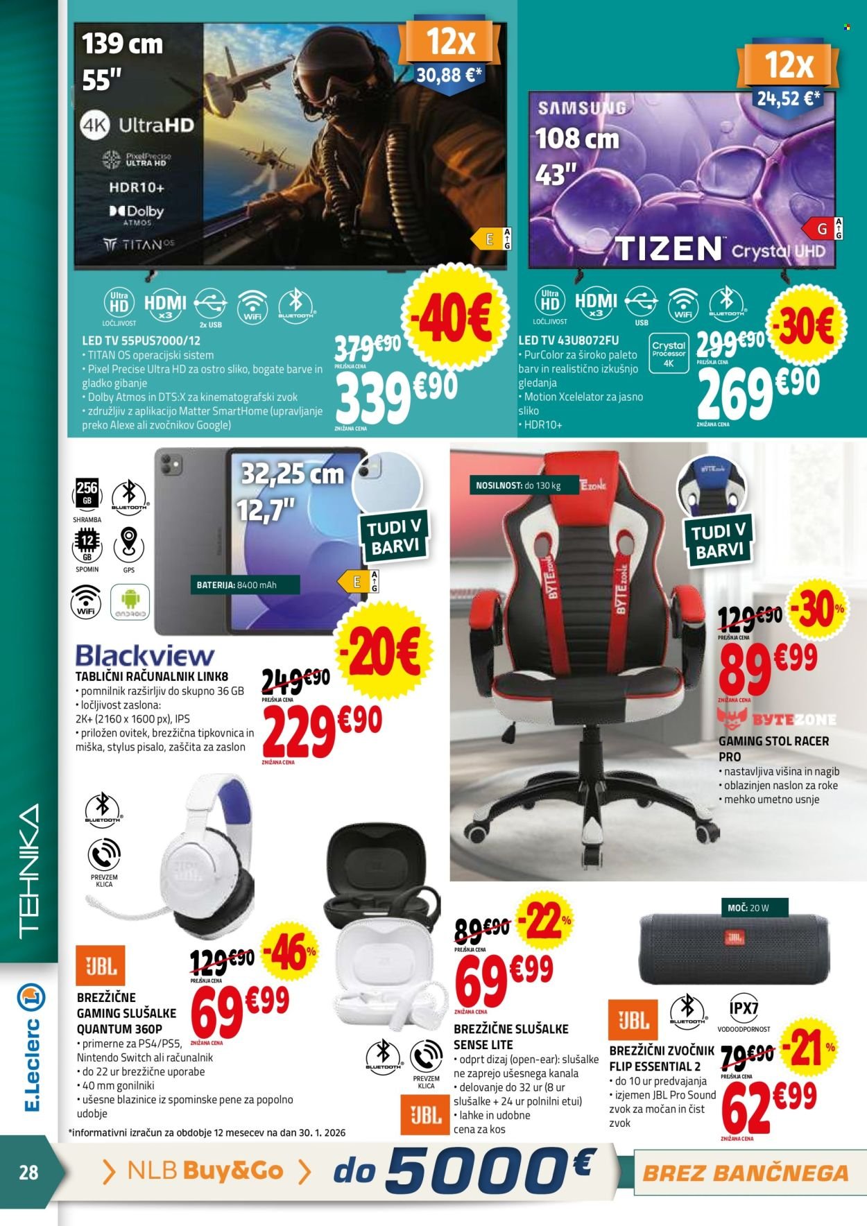 E.LECLERC katalog - Od srede, 11. 2. 2026 (2026-02-11 - 2026-02-21)