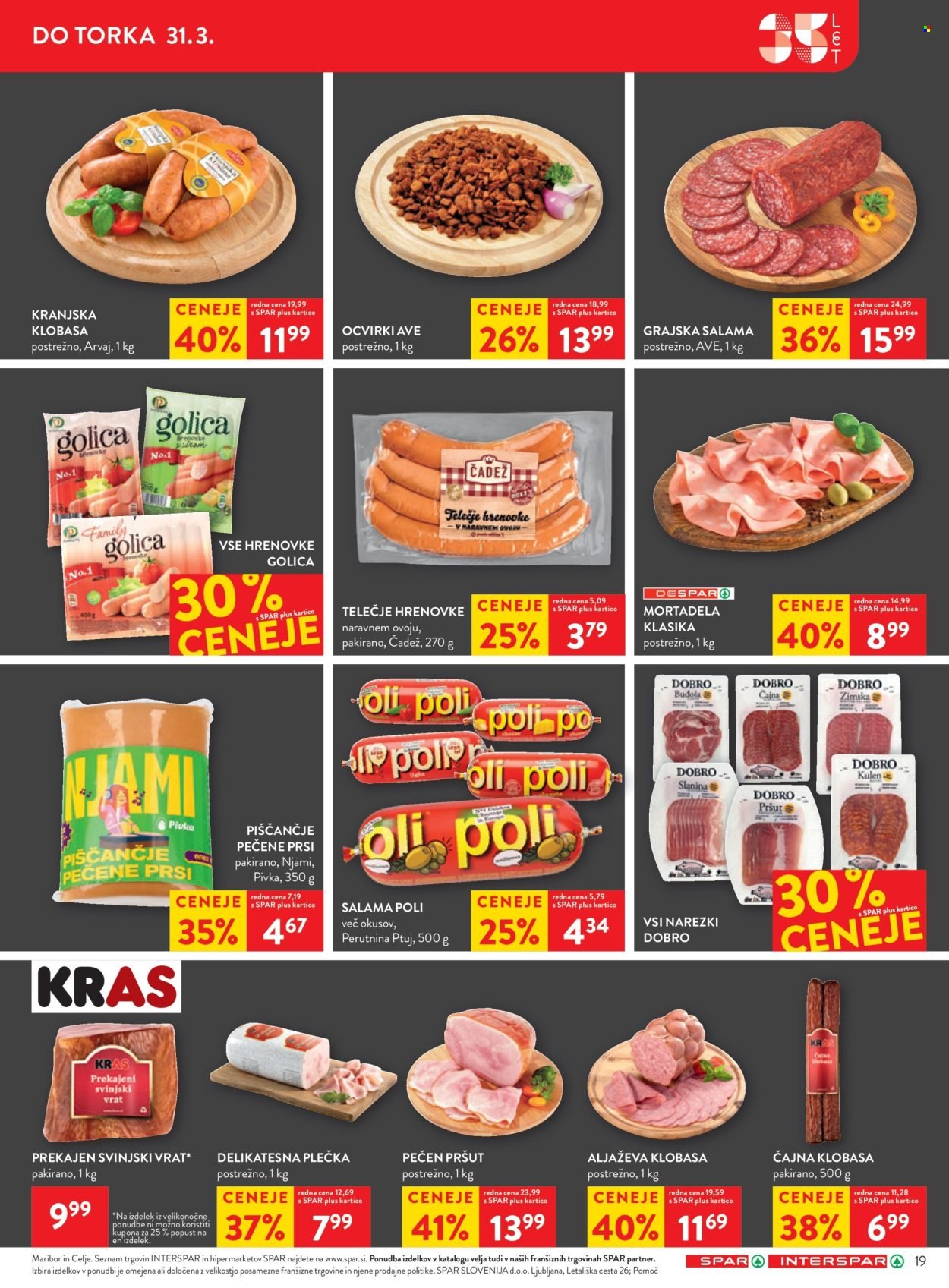 SPAR katalog - Od srede, 25. 3. 2026 (2026-03-25 - 2026-04-07)