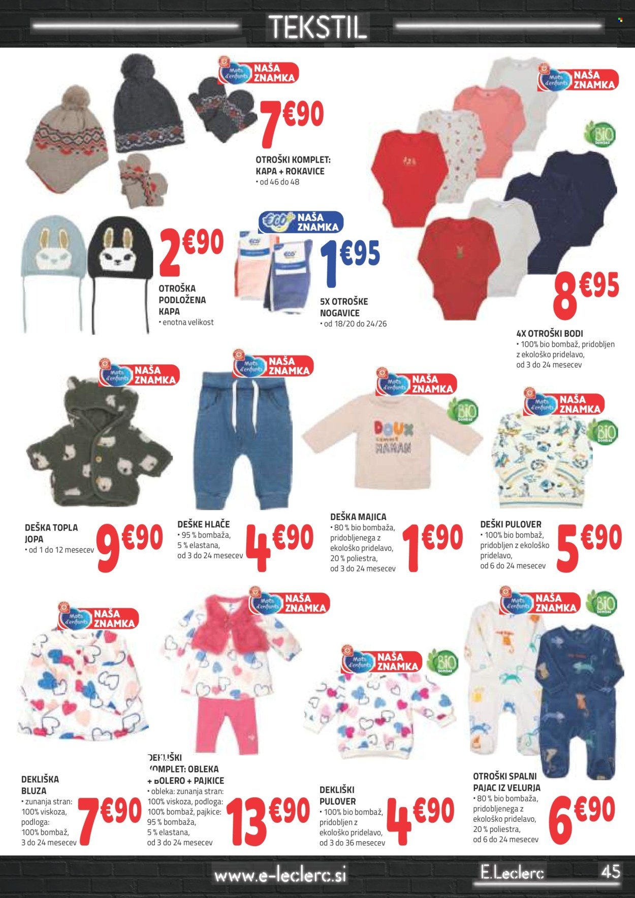 E.LECLERC katalog - Katalog E.Leclerc Tekstil (2025-11-19 - 2025-11-29)