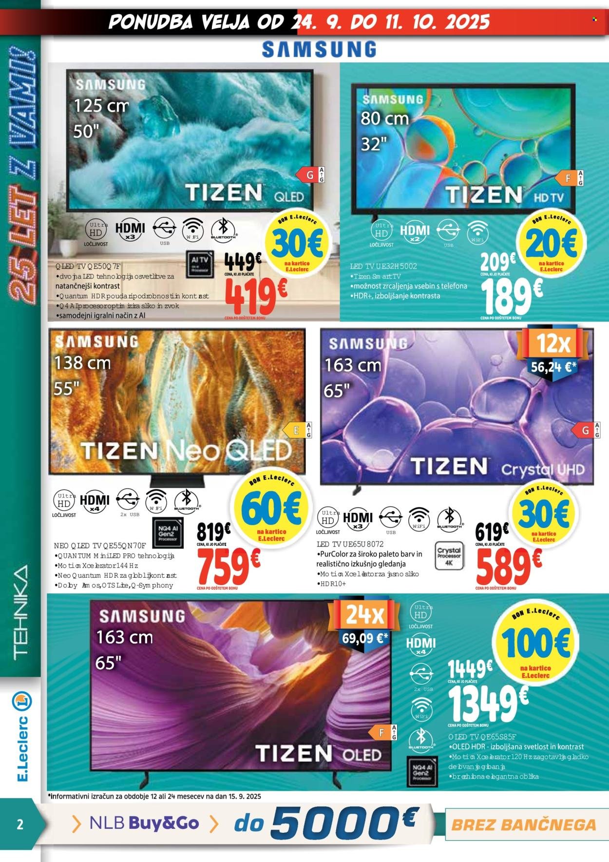 E.LECLERC katalog - E.Leclerc katalog Tehnika (2025-09-24 - 2025-10-11)