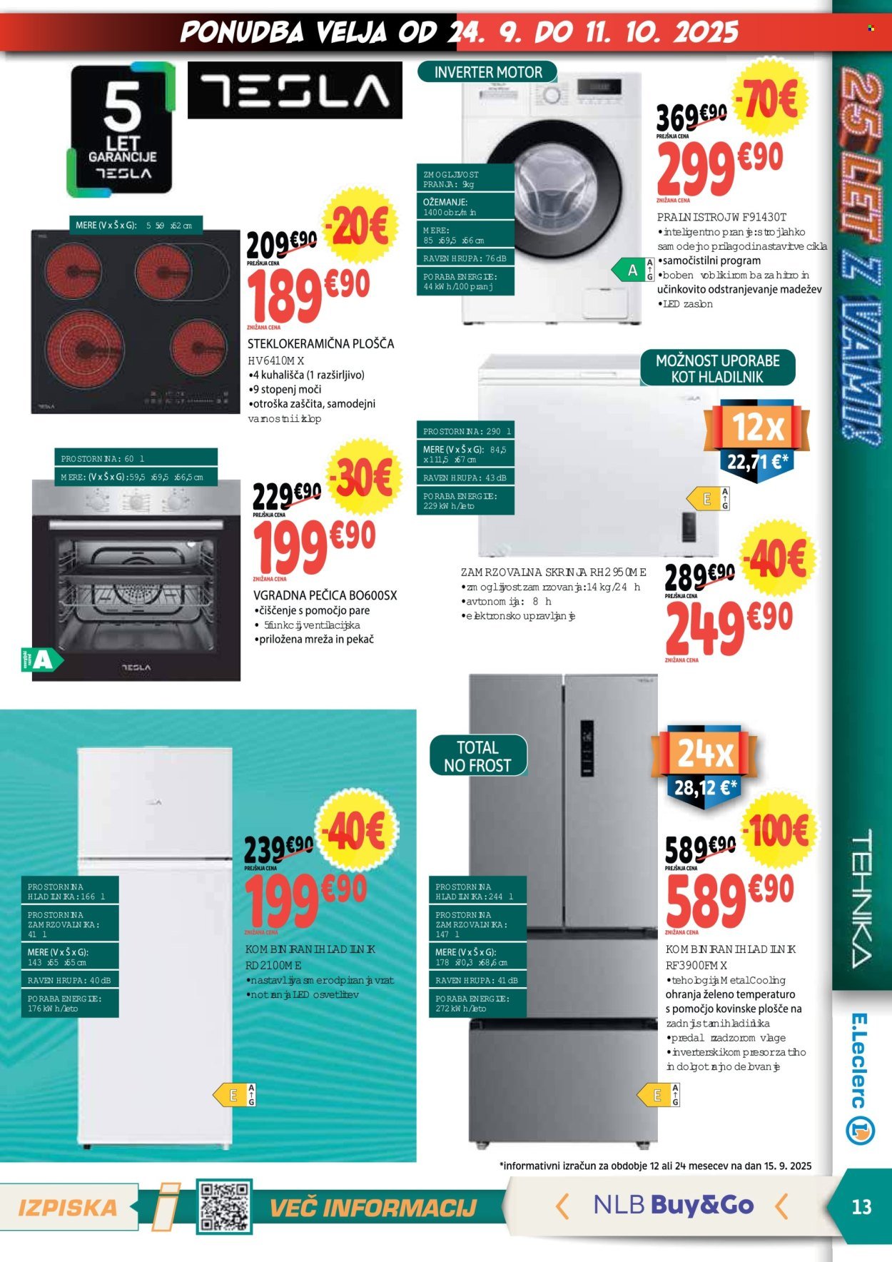 E.LECLERC katalog - E.Leclerc katalog Tehnika (2025-09-24 - 2025-10-11)