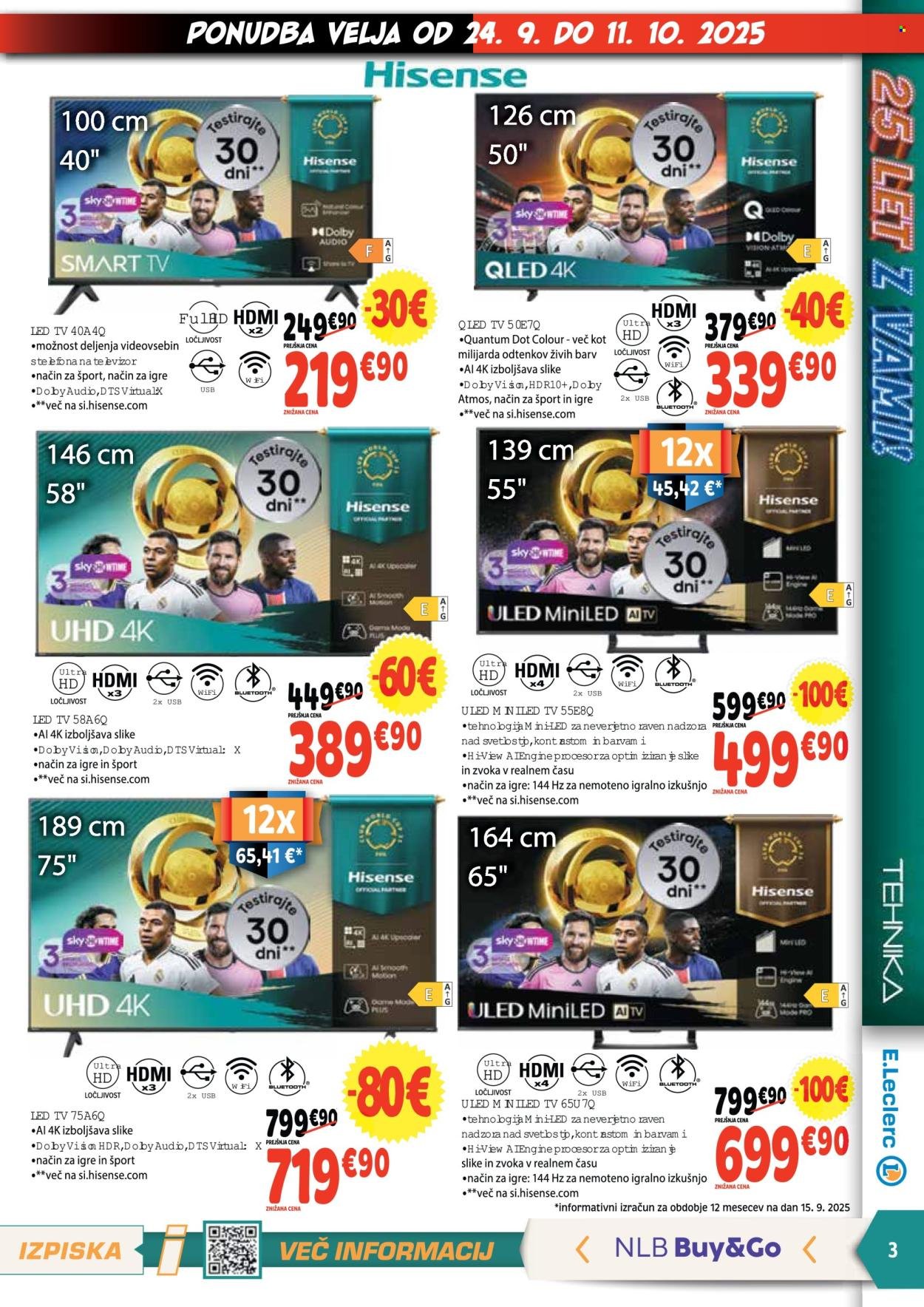 E.LECLERC katalog - E.Leclerc katalog Tehnika (2025-09-24 - 2025-10-11)