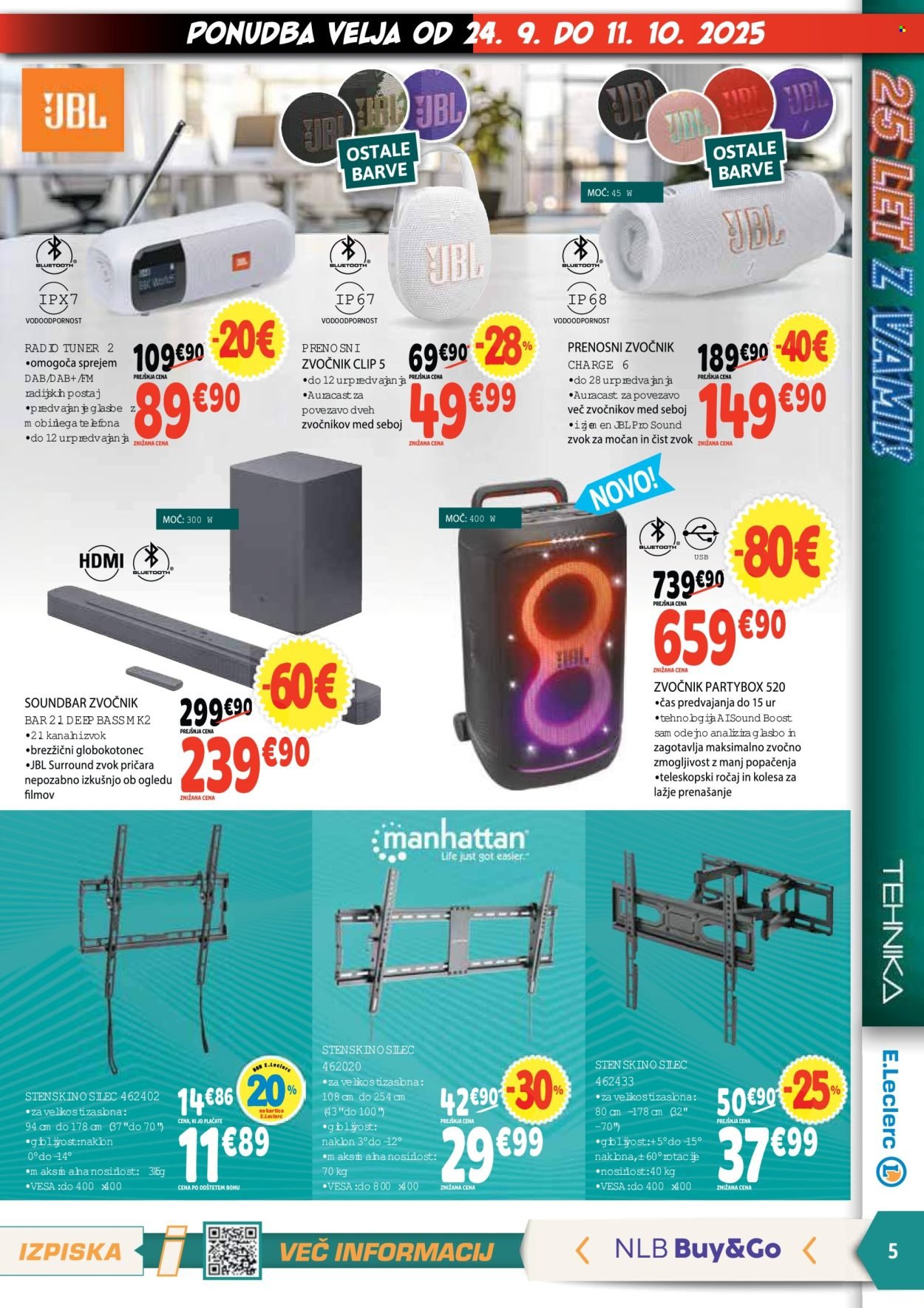 E.LECLERC katalog - E.Leclerc katalog Tehnika (2025-09-24 - 2025-10-11)
