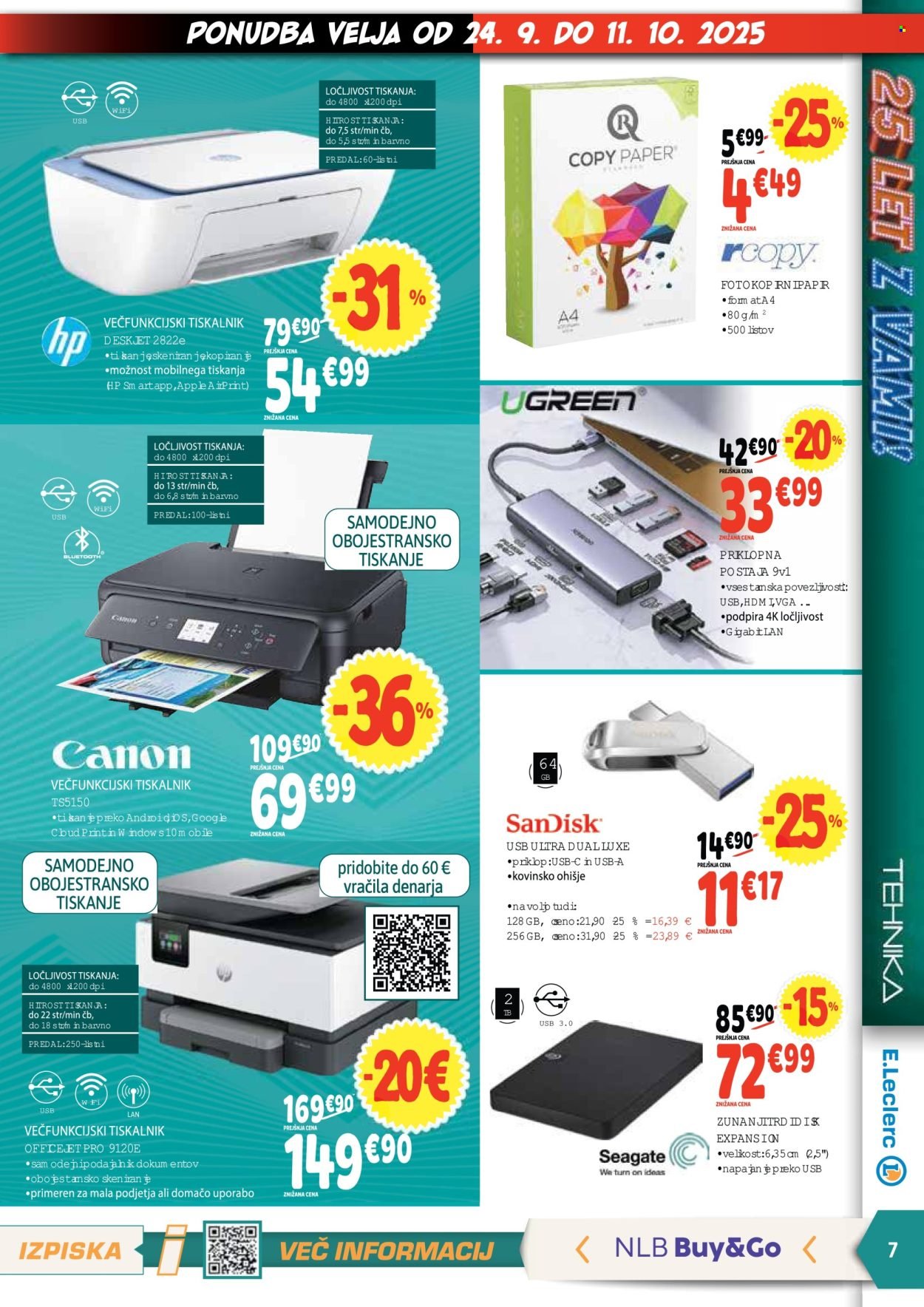 E.LECLERC katalog - E.Leclerc katalog Tehnika (2025-09-24 - 2025-10-11)