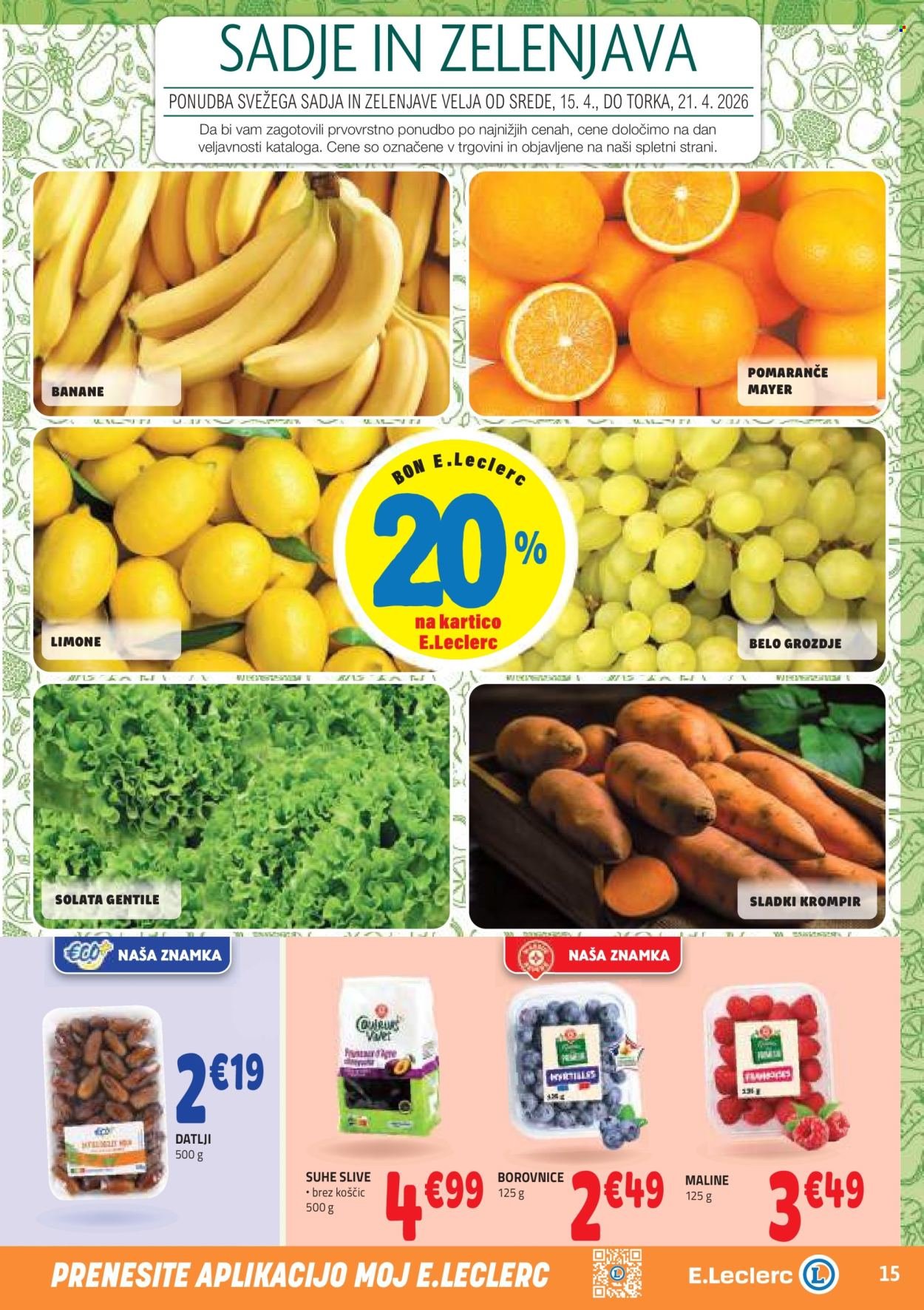E.LECLERC katalog - Od srede, 15. 4. 2026 (2026-04-15 - 2026-04-25)