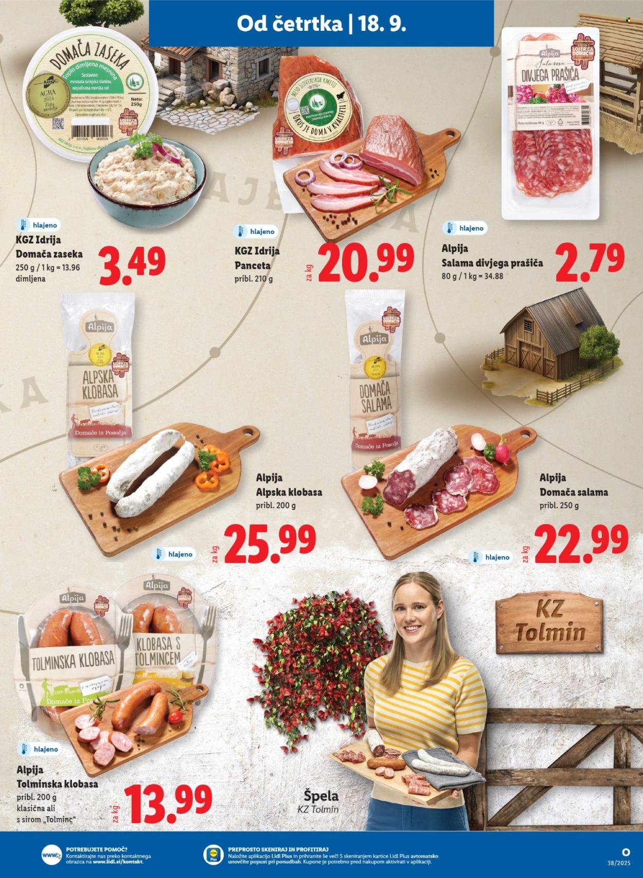 LIDL katalog - Od četrtka, 18. 9. 2025 (2025-09-18 - 2025-09-24)
