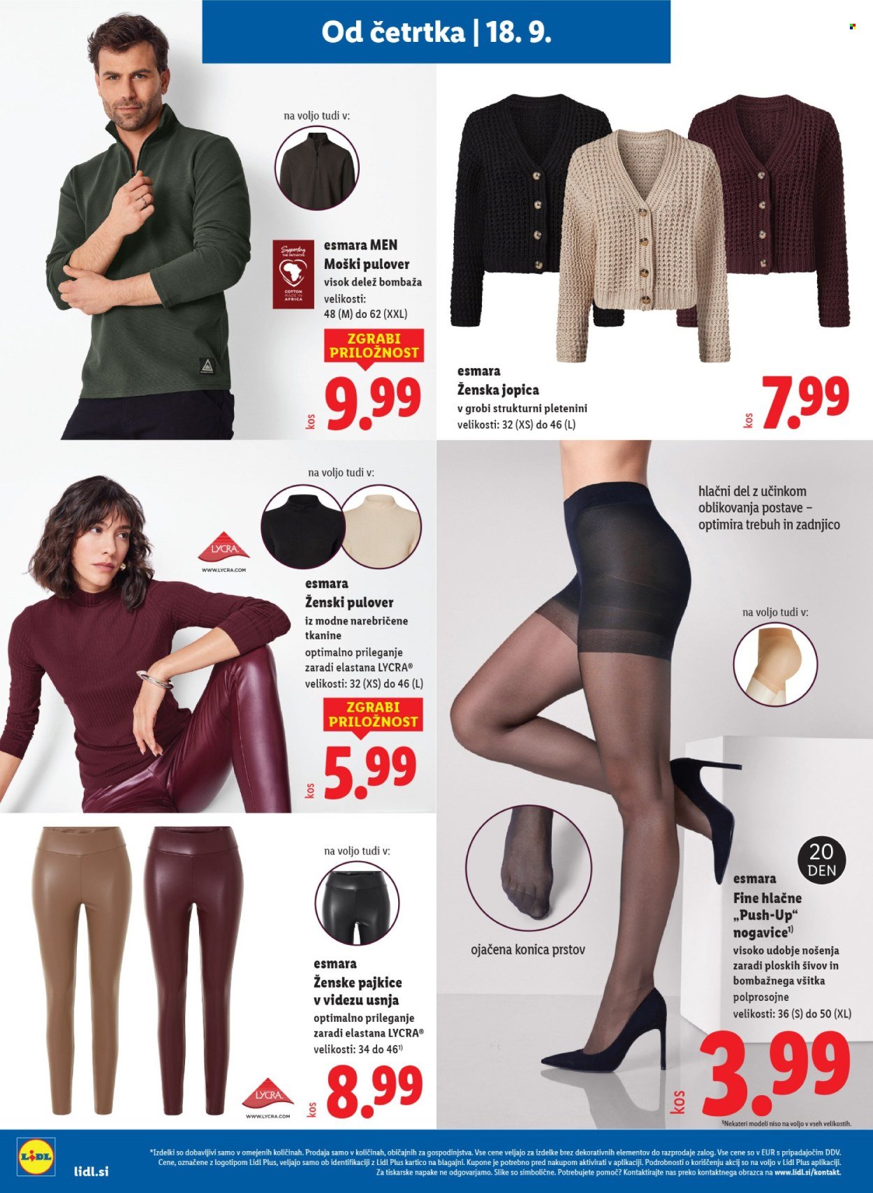 LIDL katalog - Od četrtka, 18. 9. 2025 (2025-09-18 - 2025-09-24)
