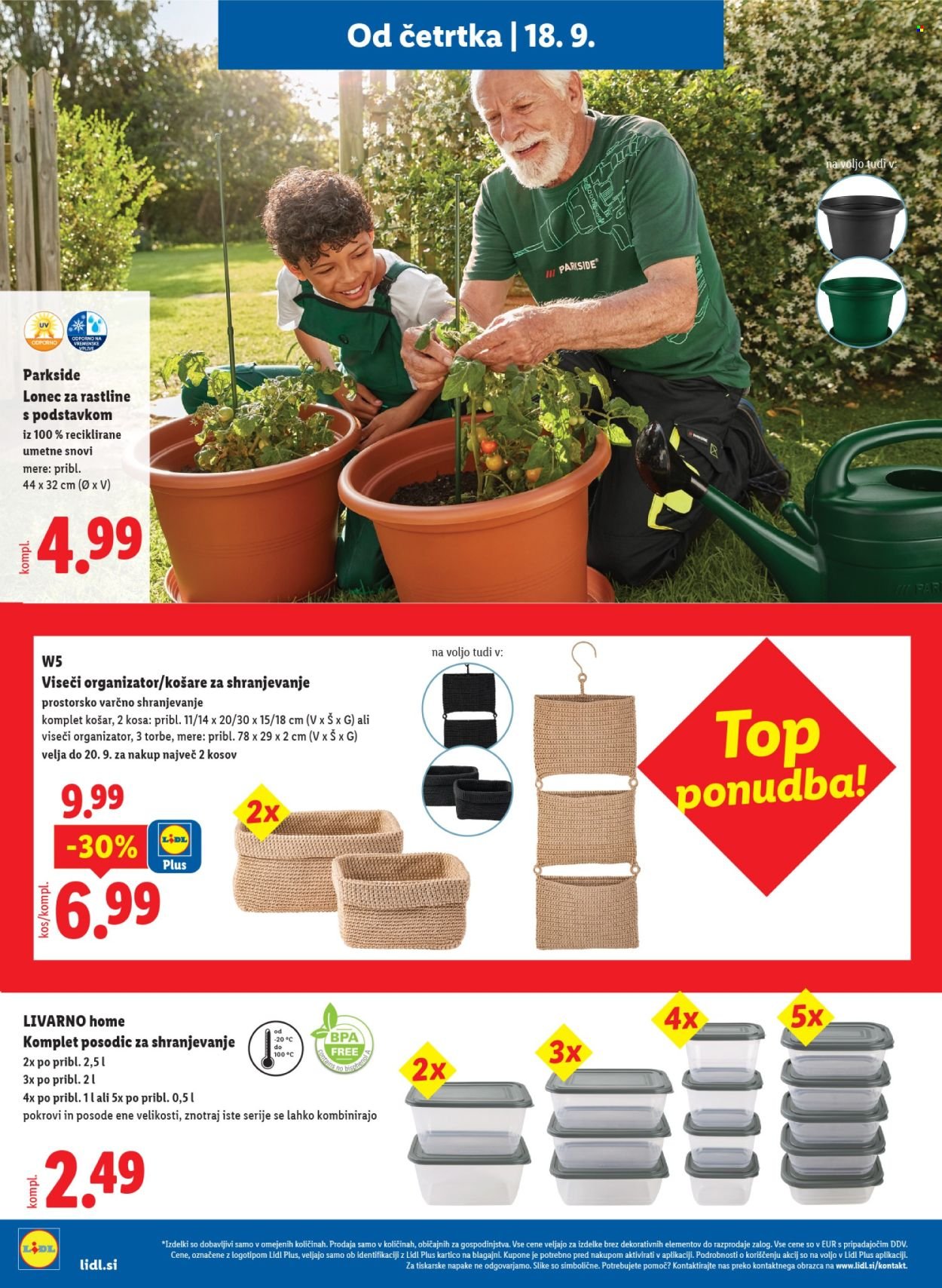 LIDL katalog - Od četrtka, 18. 9. 2025 (2025-09-18 - 2025-09-24)